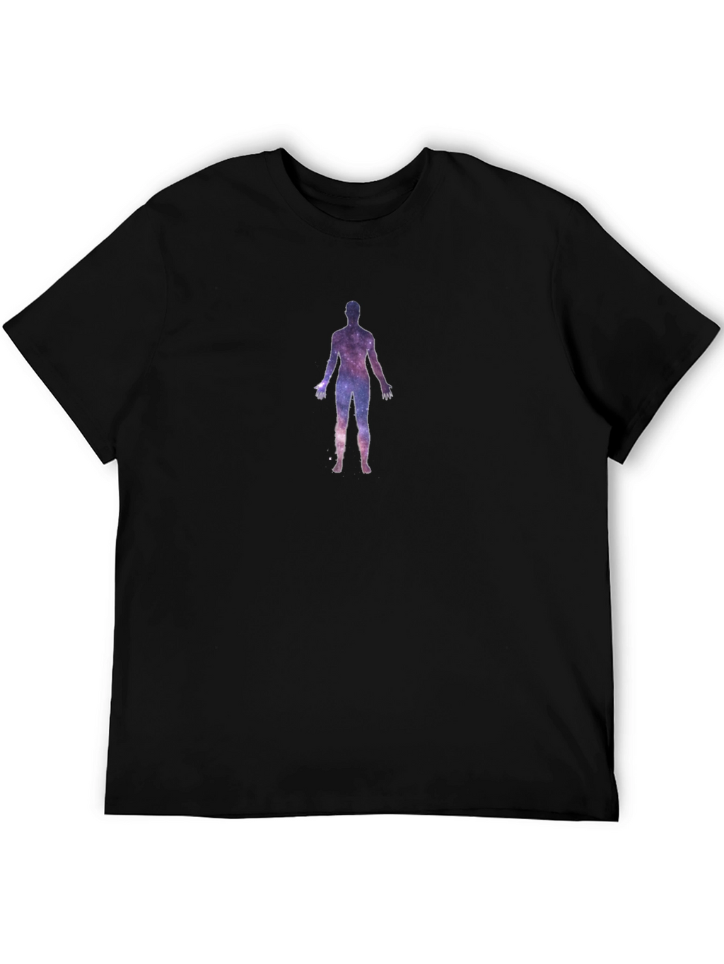 Galaxy Man Black T-Shirt