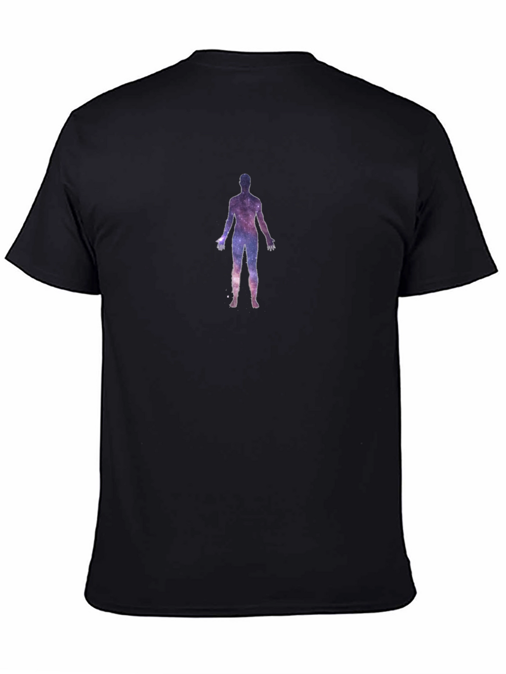 Galaxy Man Black T-Shirt