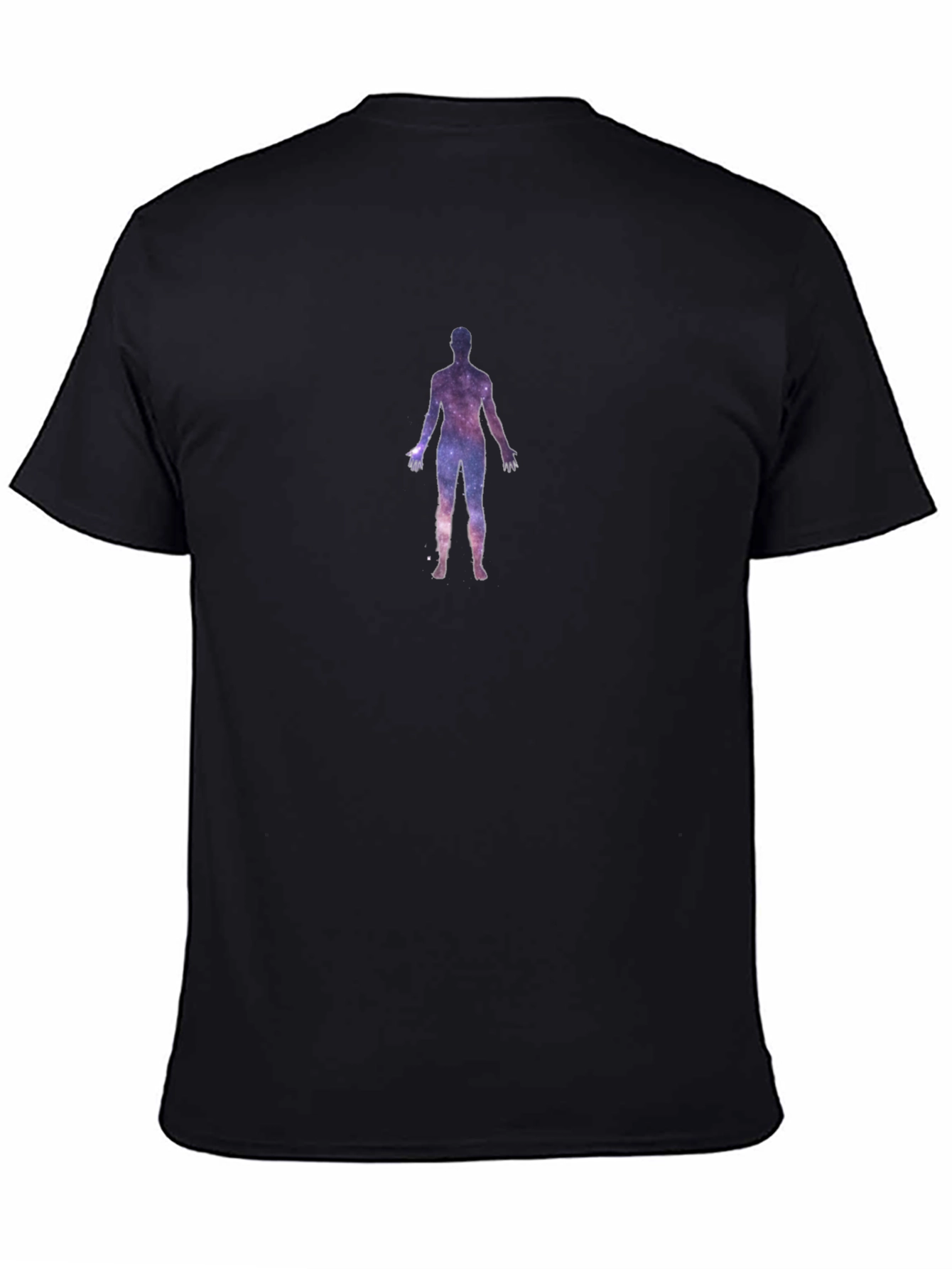 Galaxy Man Black T-Shirt