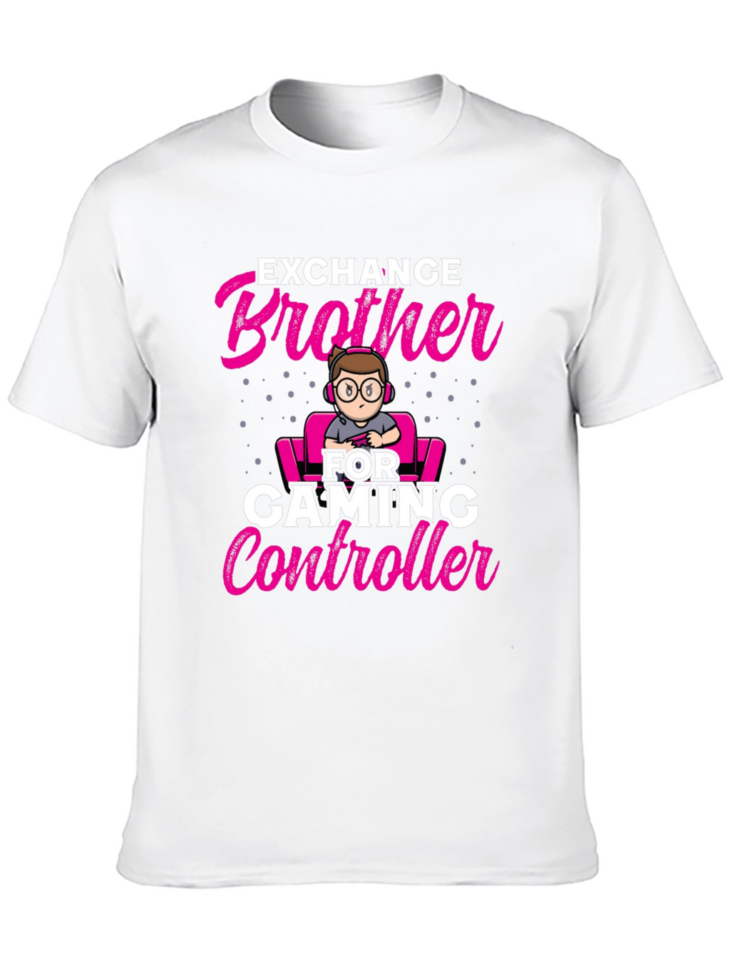 Exchange Brother for Gaming Controller T-Shirt