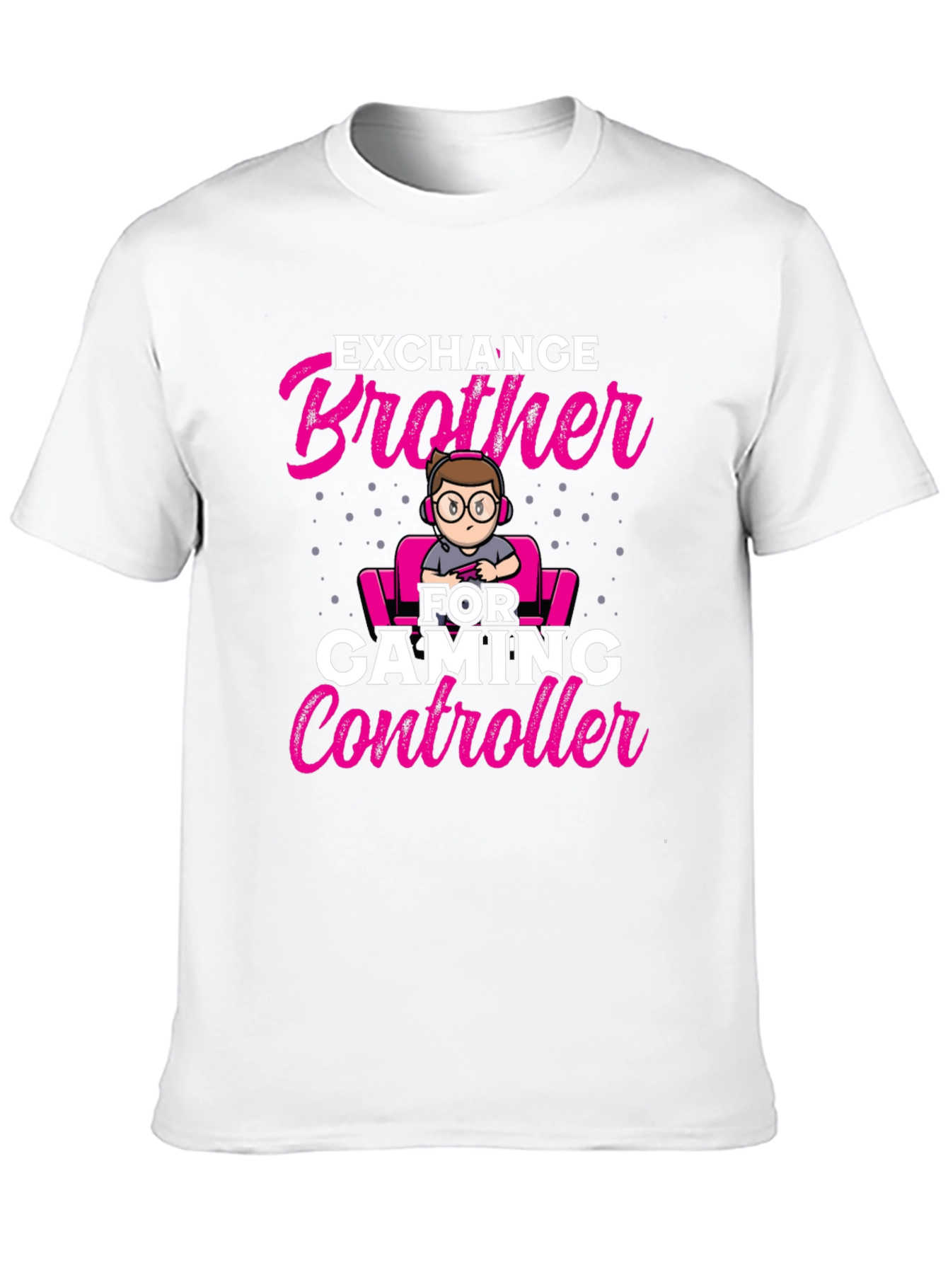Exchange Brother for Gaming Controller T-Shirt