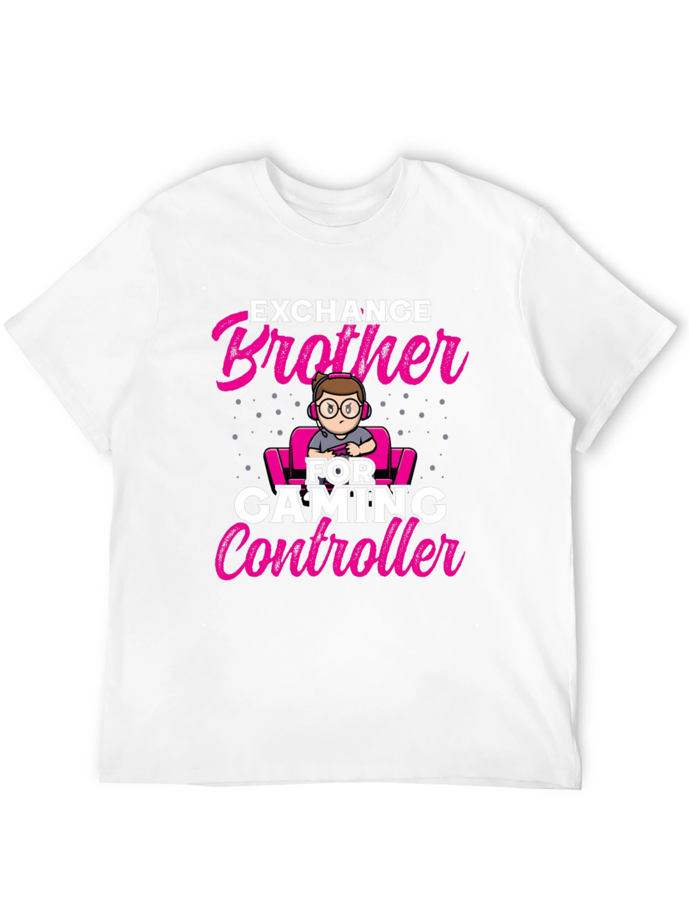 Exchange Brother for Gaming Controller T-Shirt