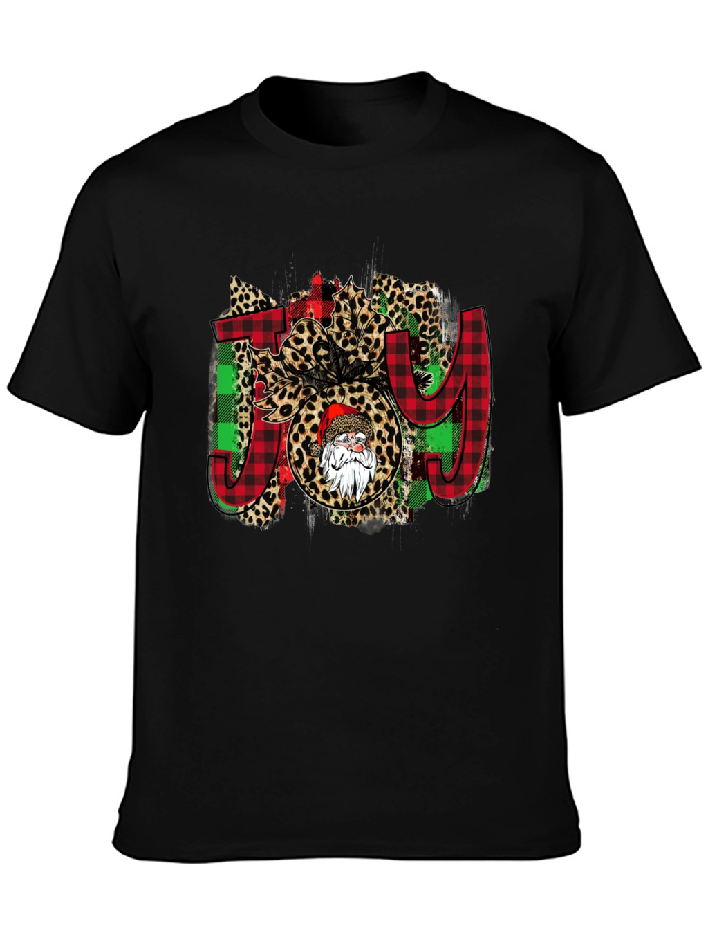 Festive JOY Santa T-Shirt