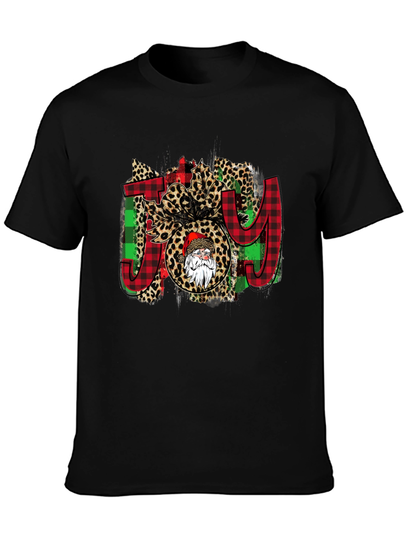 Festive JOY Santa T-Shirt