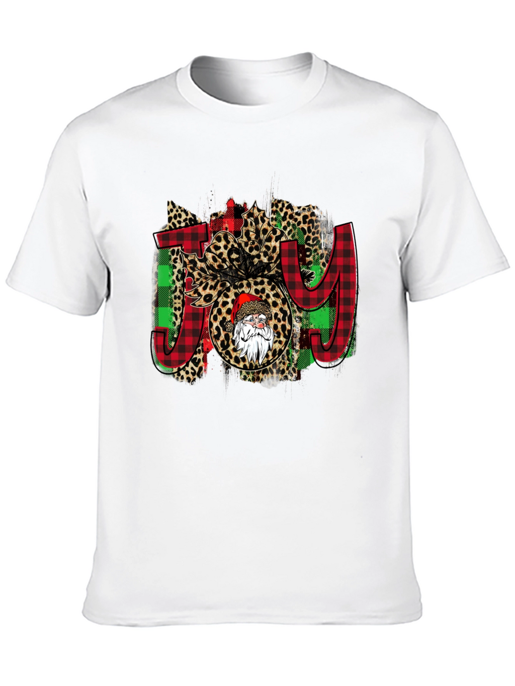 Festive JOY Santa T-Shirt