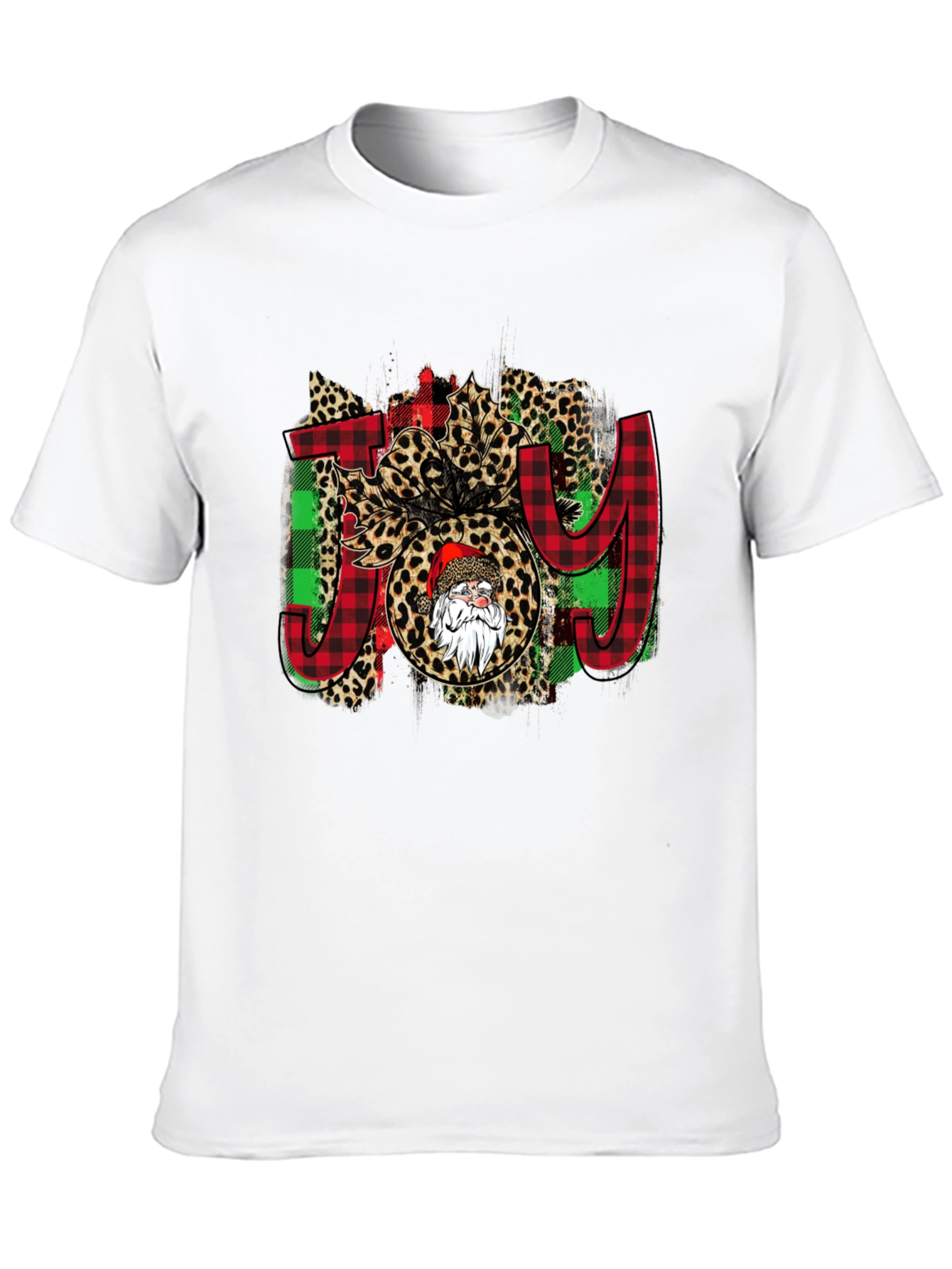 Festive JOY Santa T-Shirt