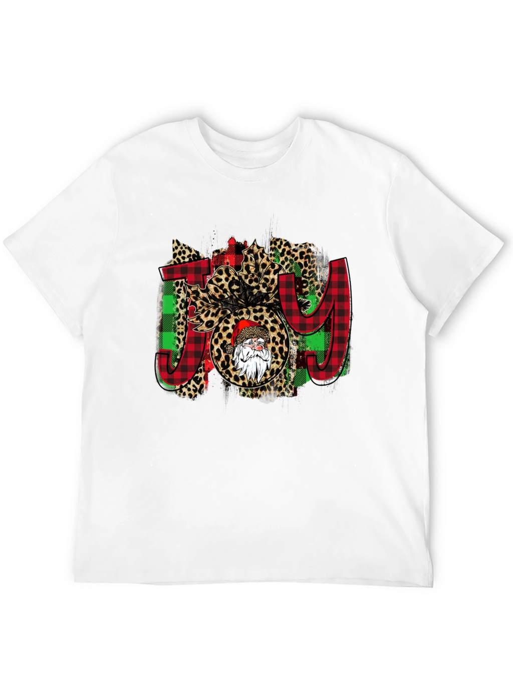 Festive JOY Santa T-Shirt
