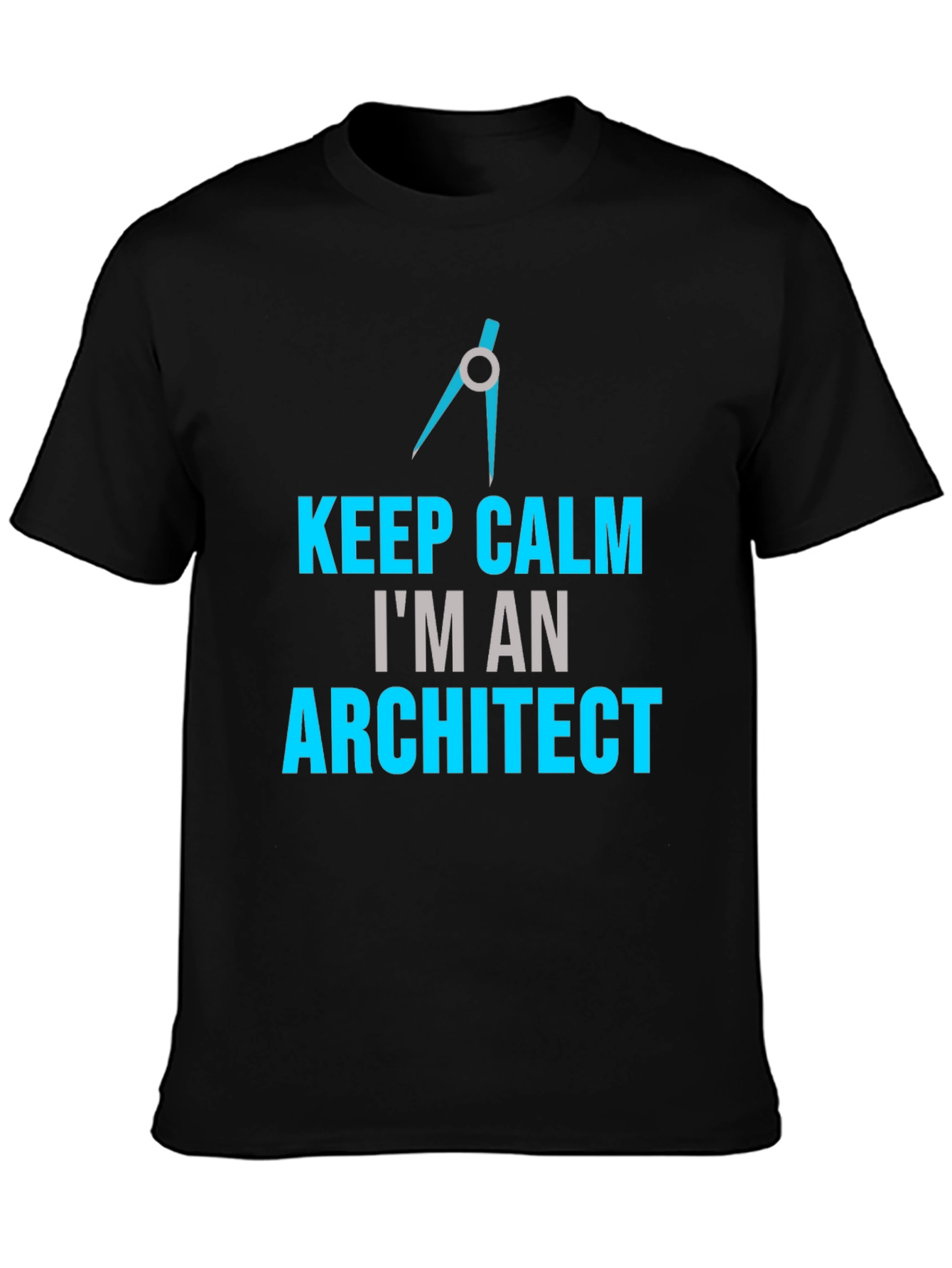 Keep Calm Im an Architect T-Shirt - Black Graphic Tee