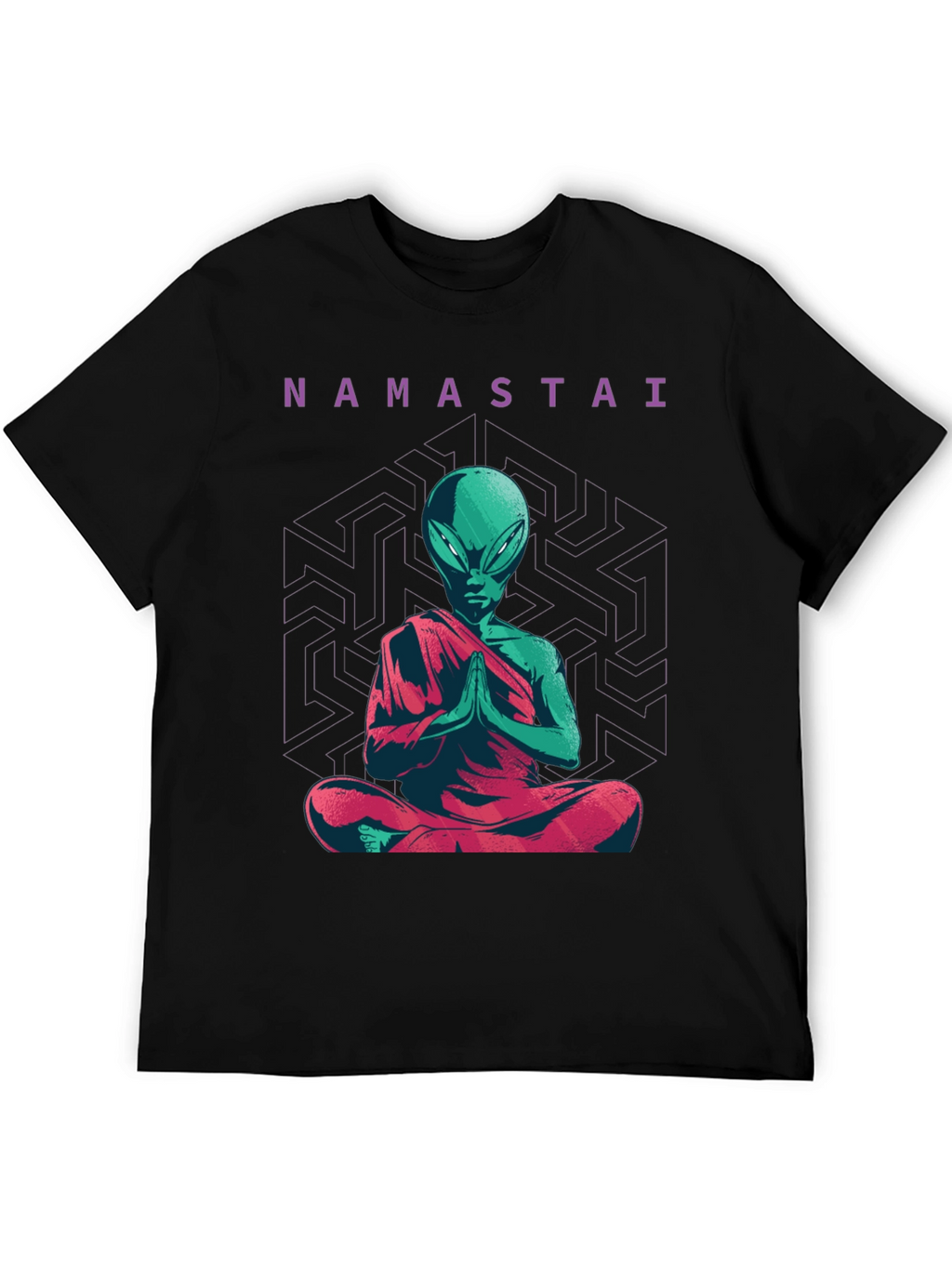 Namastai Alien Meditation T-Shirt
