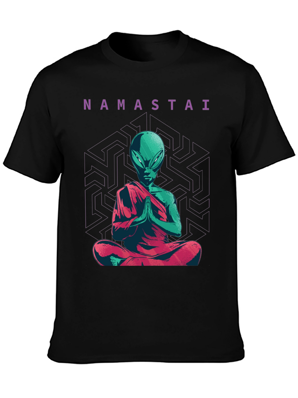 Namastai Alien Meditation T-Shirt