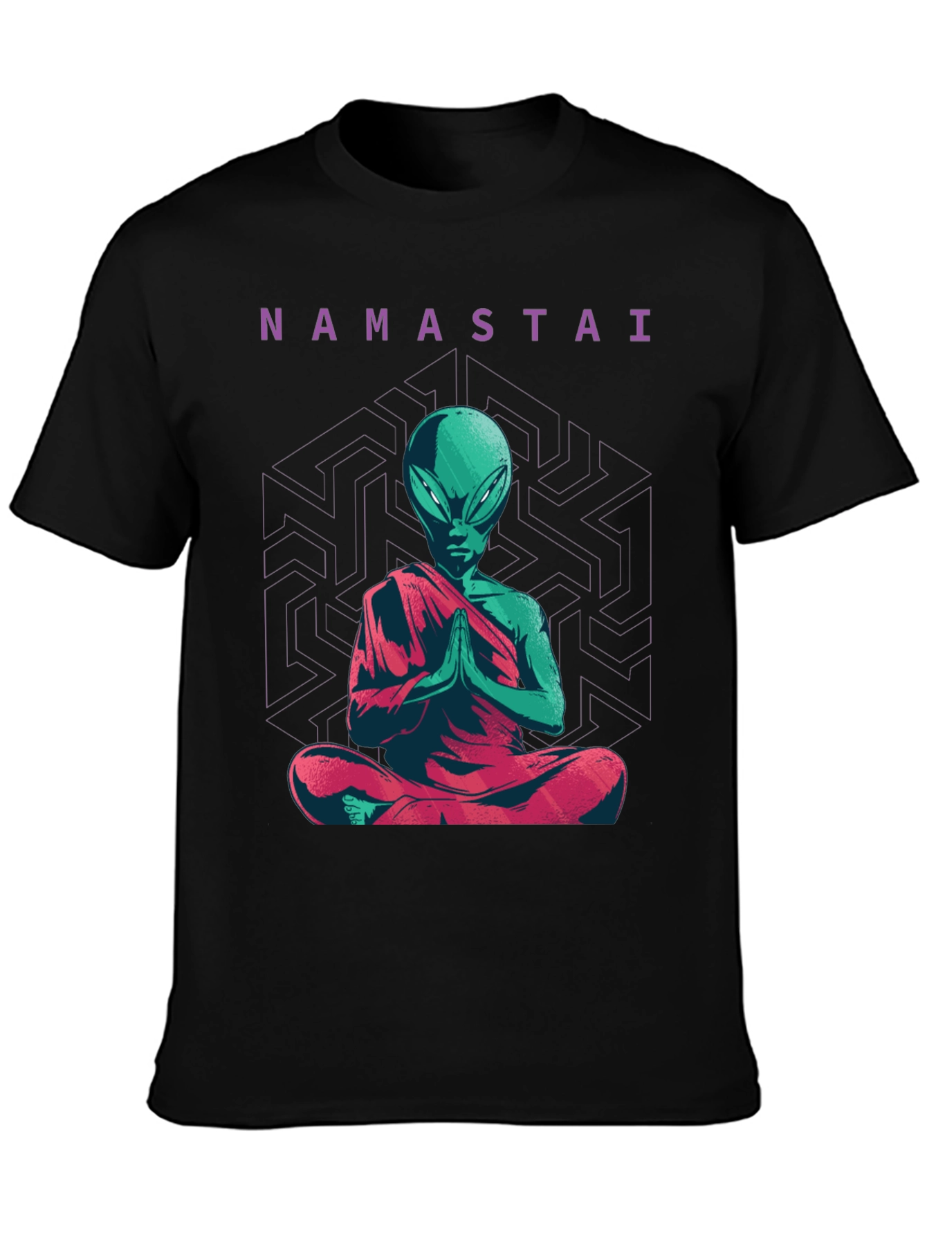 Namastai Alien Meditation T-Shirt
