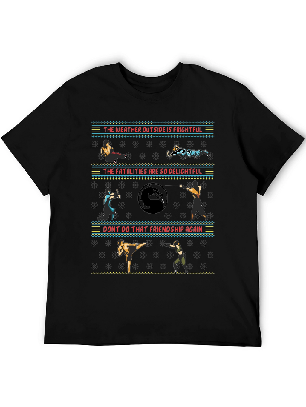 Mortal Kombat Christmas Sweater T-Shirt