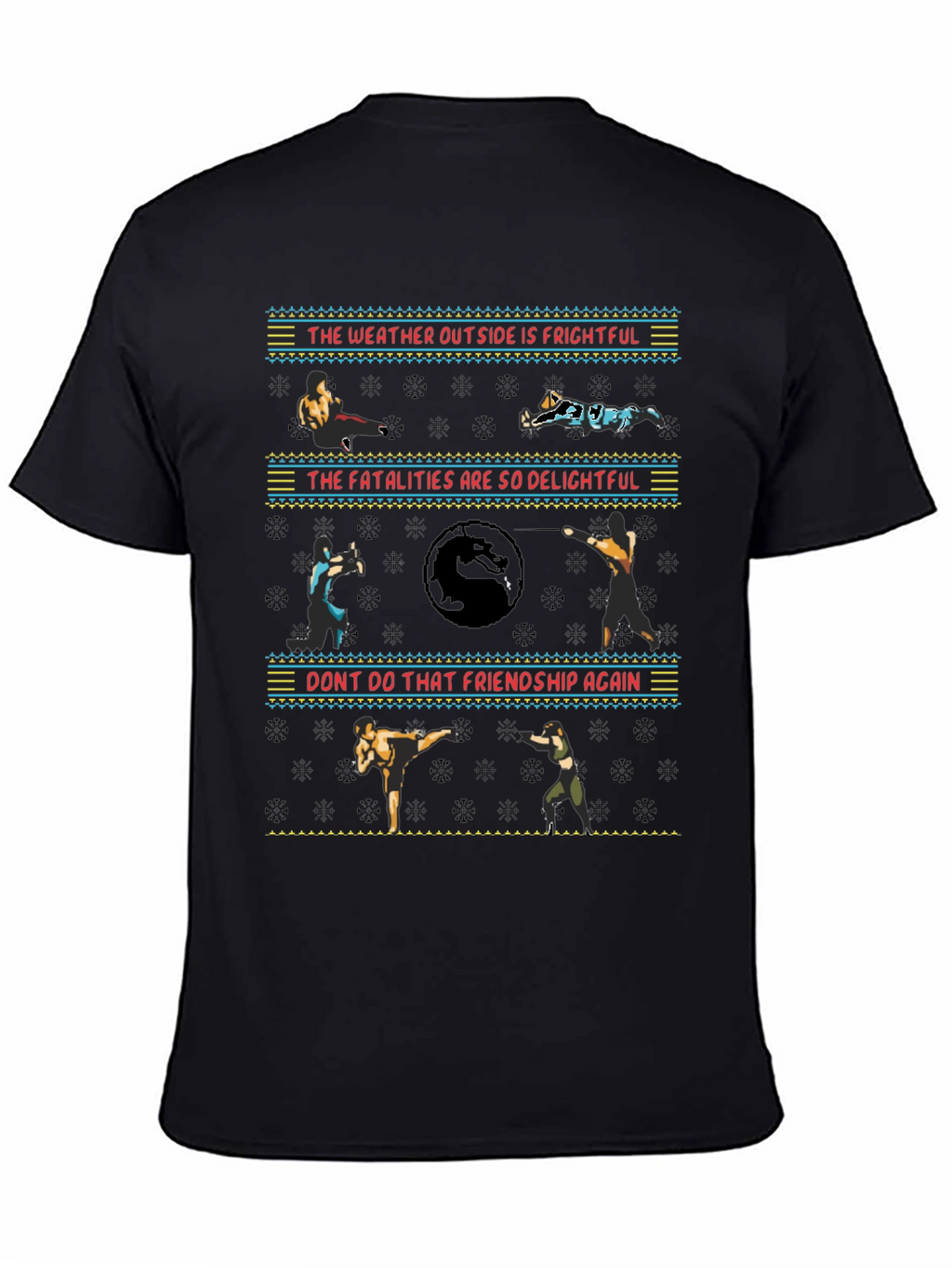 Mortal Kombat Christmas Sweater T-Shirt