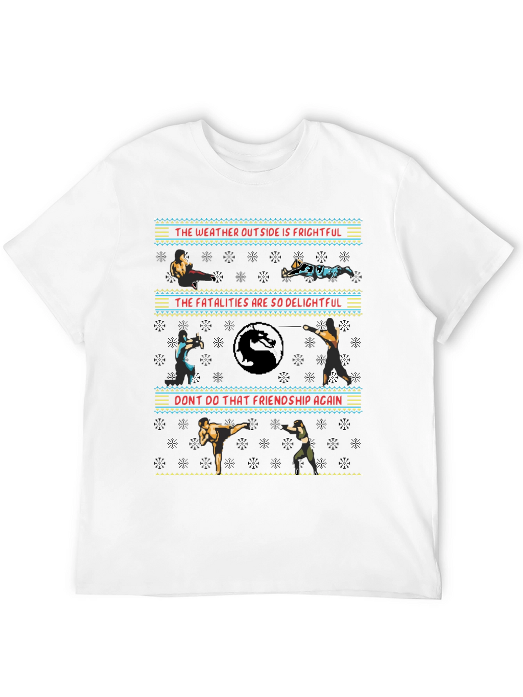 Mortal Kombat Christmas Sweater T-Shirt
