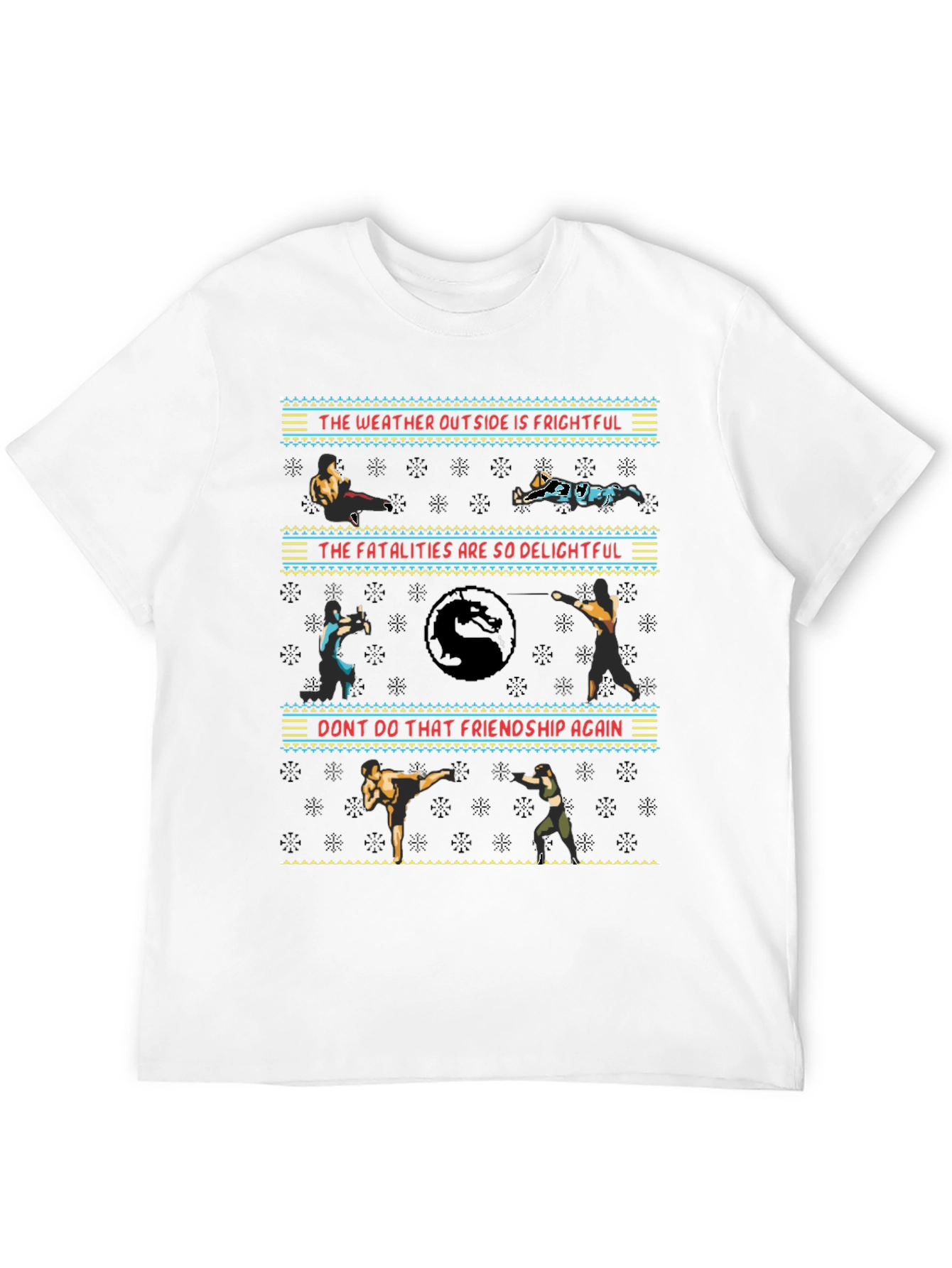 Mortal Kombat Christmas Sweater T-Shirt