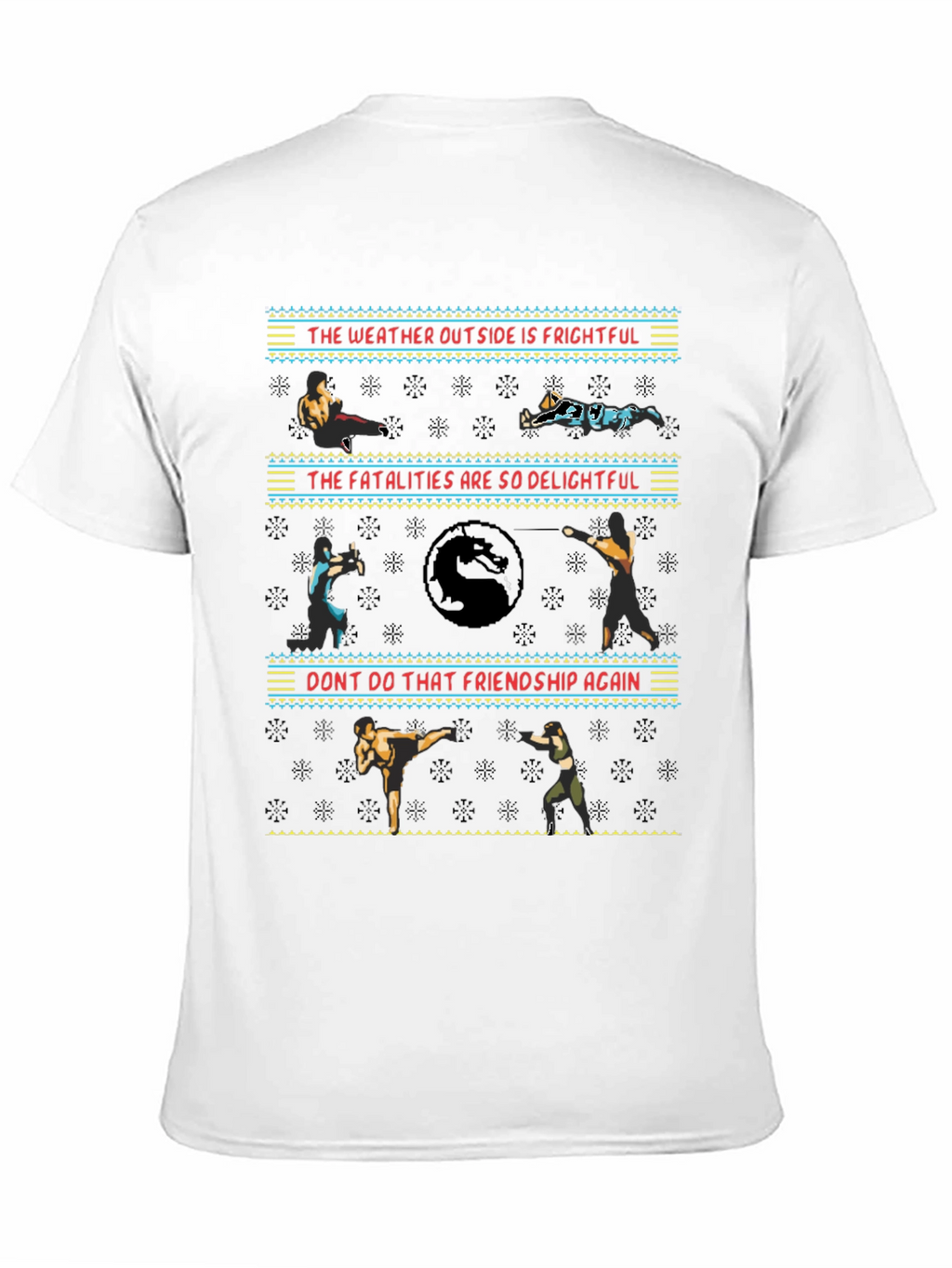 Mortal Kombat Christmas Sweater T-Shirt