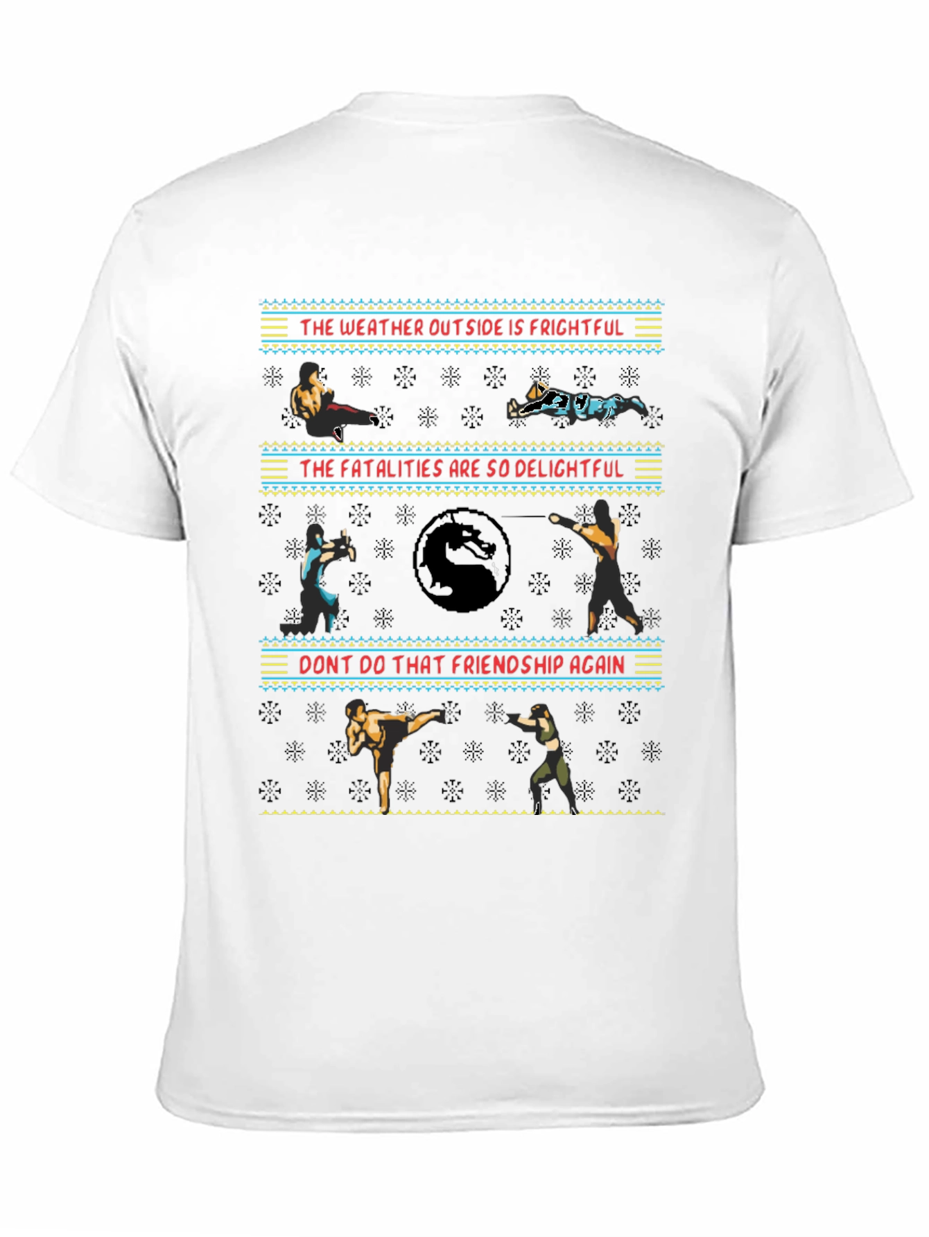 Mortal Kombat Christmas Sweater T-Shirt