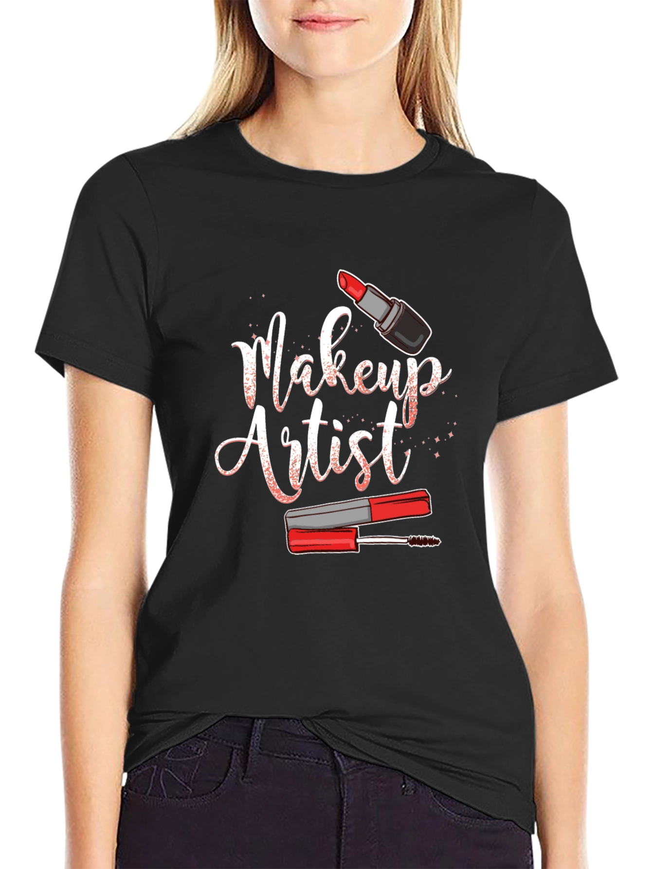 Makeup Artist T-Shirt: Stylish Graphic Tee for Beauty Pros