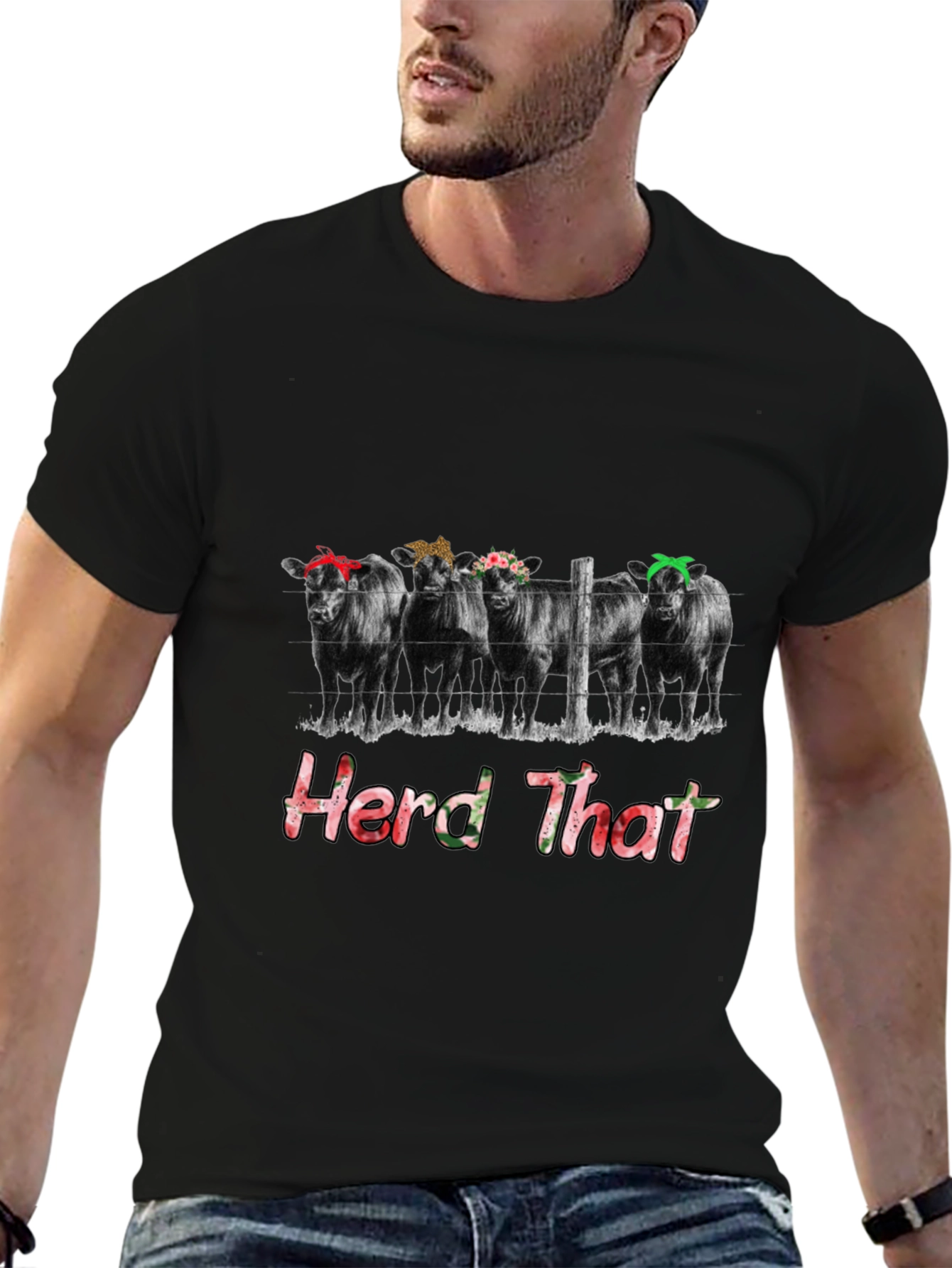 Herd That Cow Graphic Tee