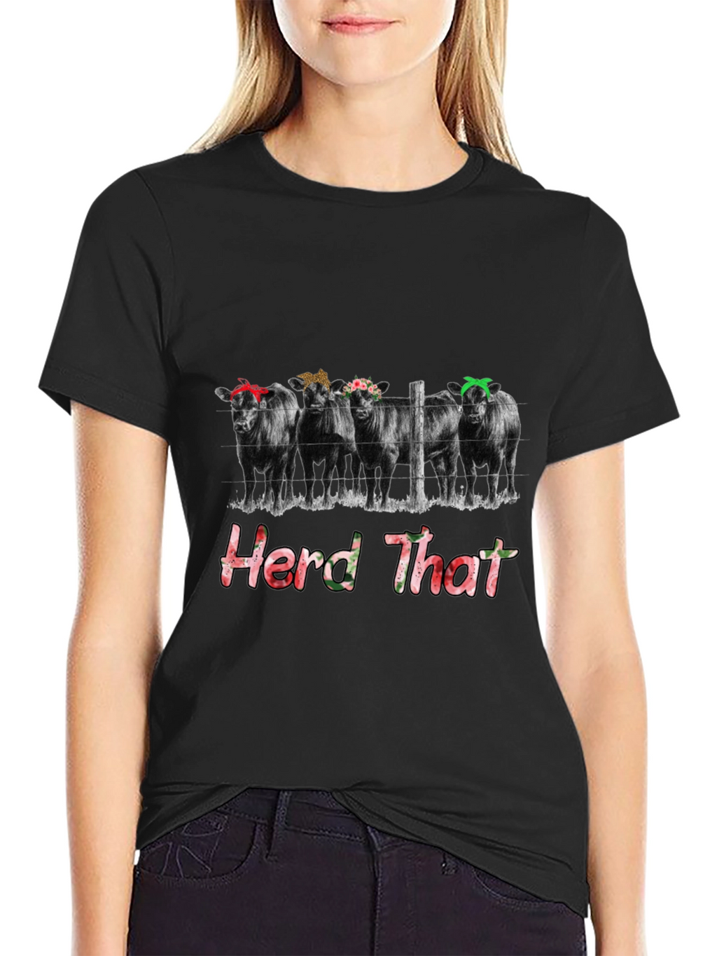 Herd That Cow Graphic Tee