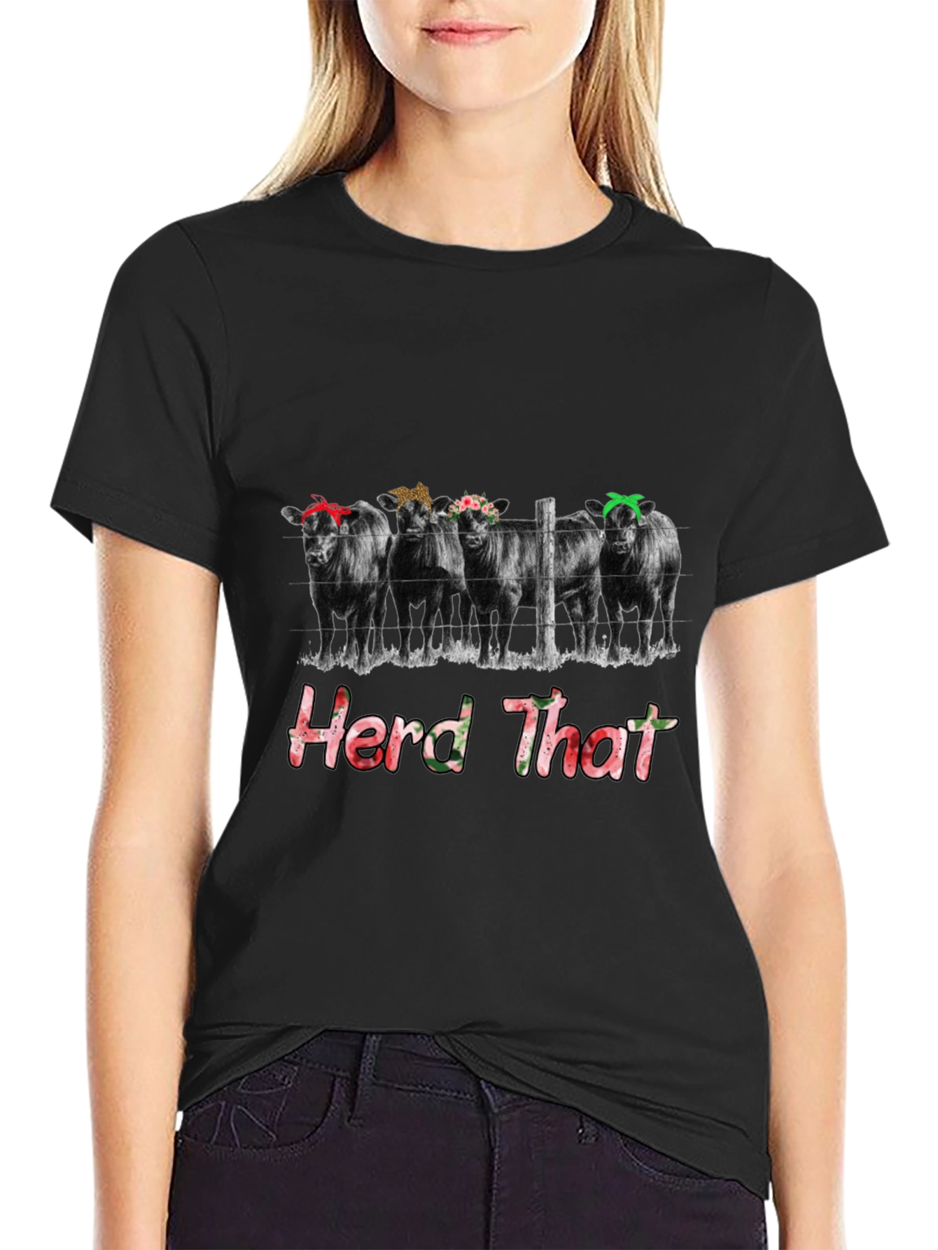 Herd That Cow Graphic Tee