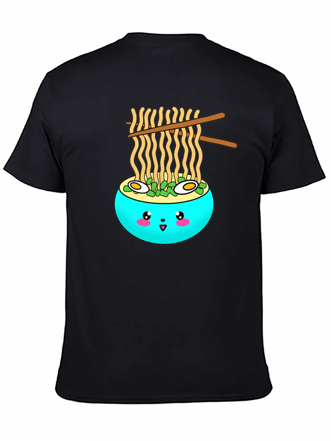 Kawaii Ramen T-Shirt - Cute Noodle Bowl Graphic Tee