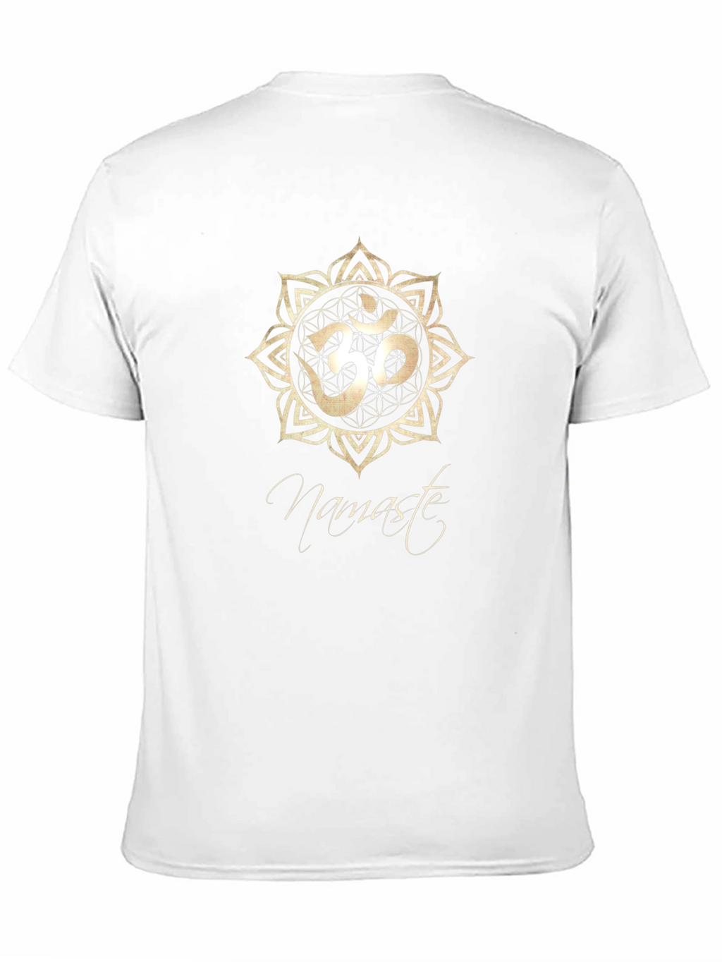 Namaste Om Symbol Black T-Shirt