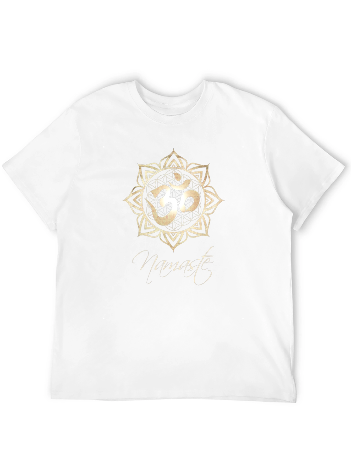 Namaste Om Symbol Black T-Shirt