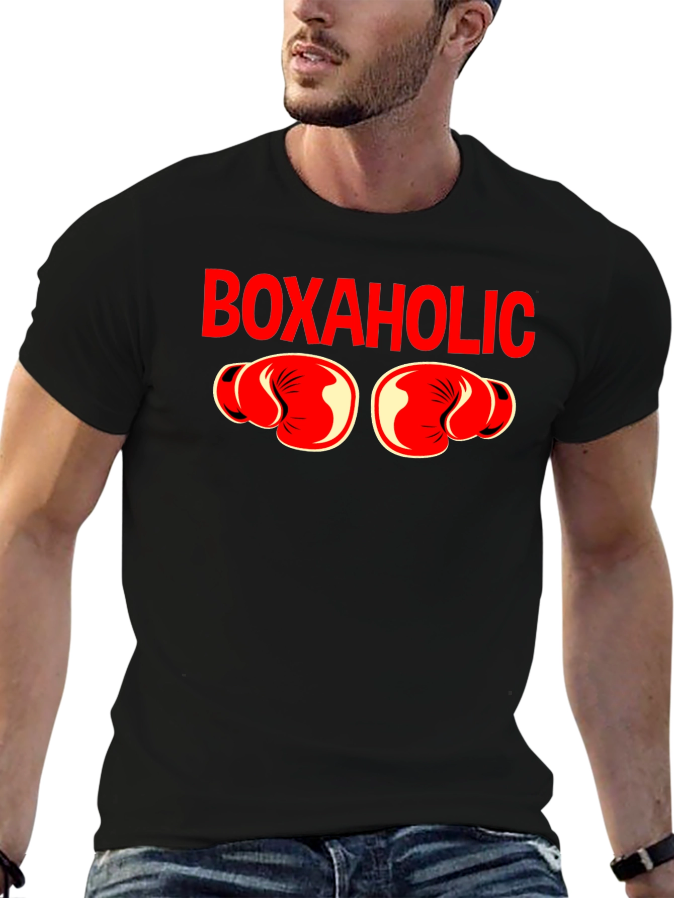 Boxaholic Graphic Tee