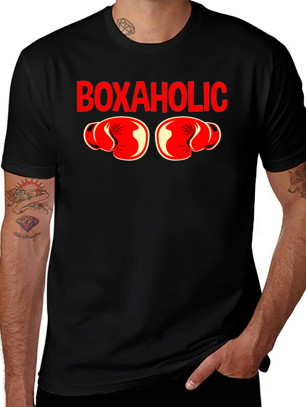 Boxaholic Graphic Tee
