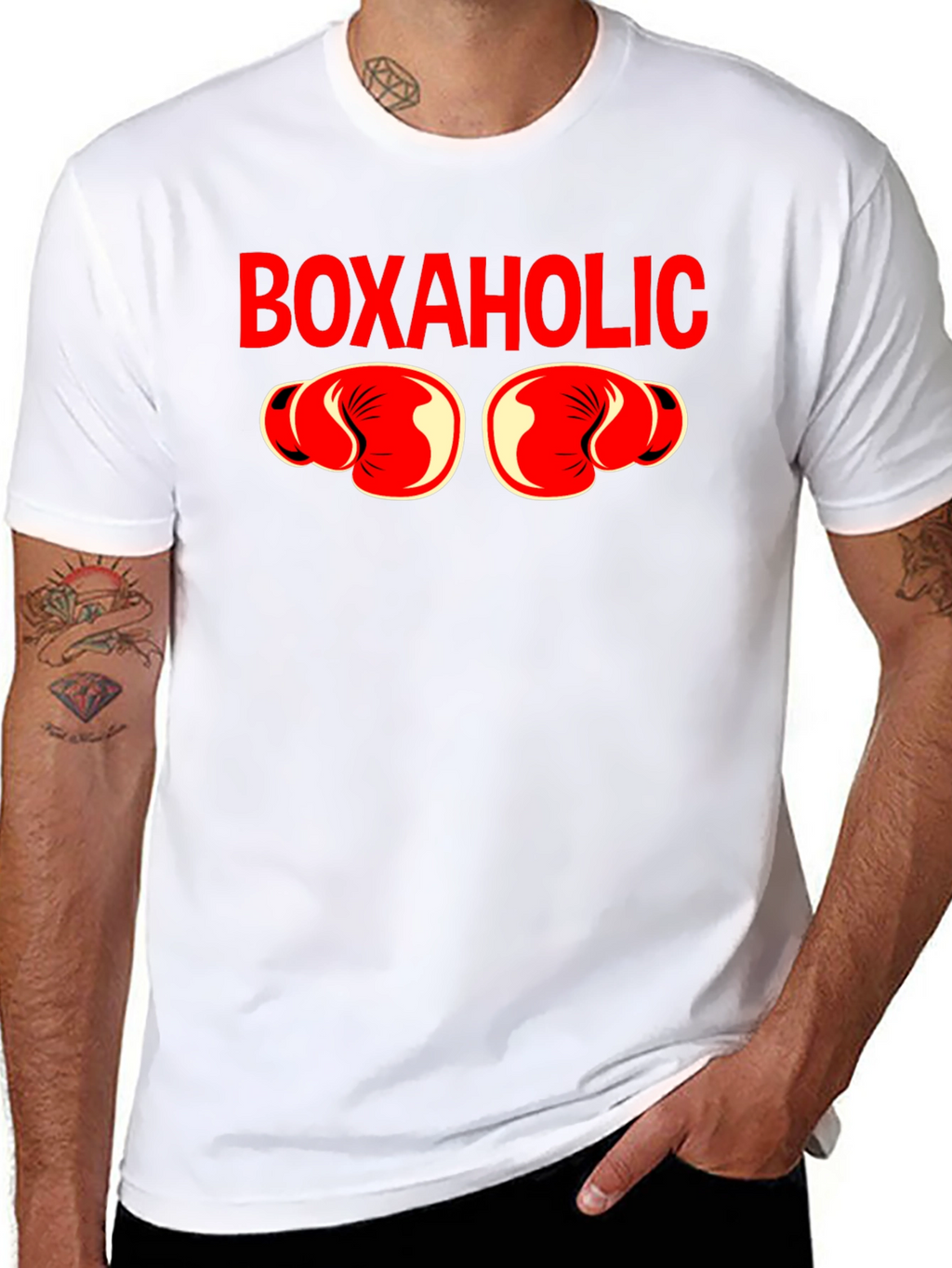 Boxaholic Graphic Tee