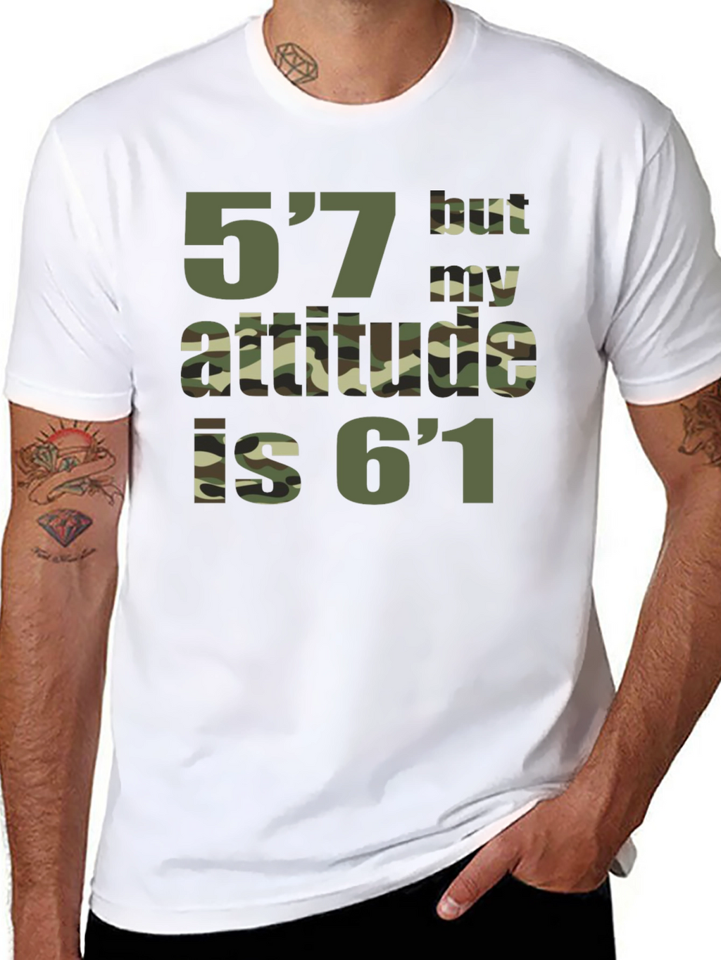 Funny Attitude Graphic T-Shirt
