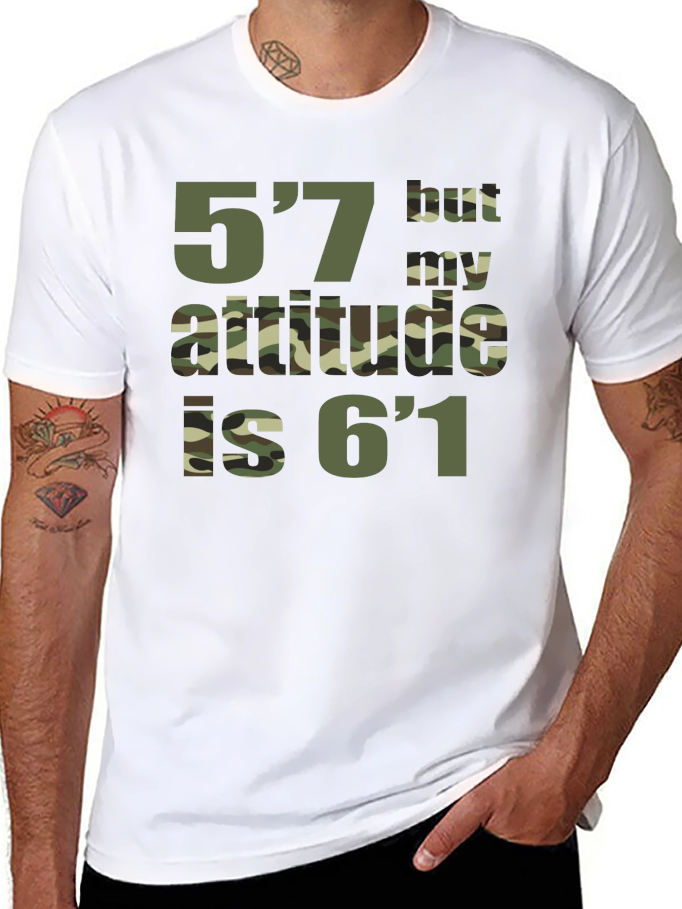 Funny Attitude Graphic T-Shirt