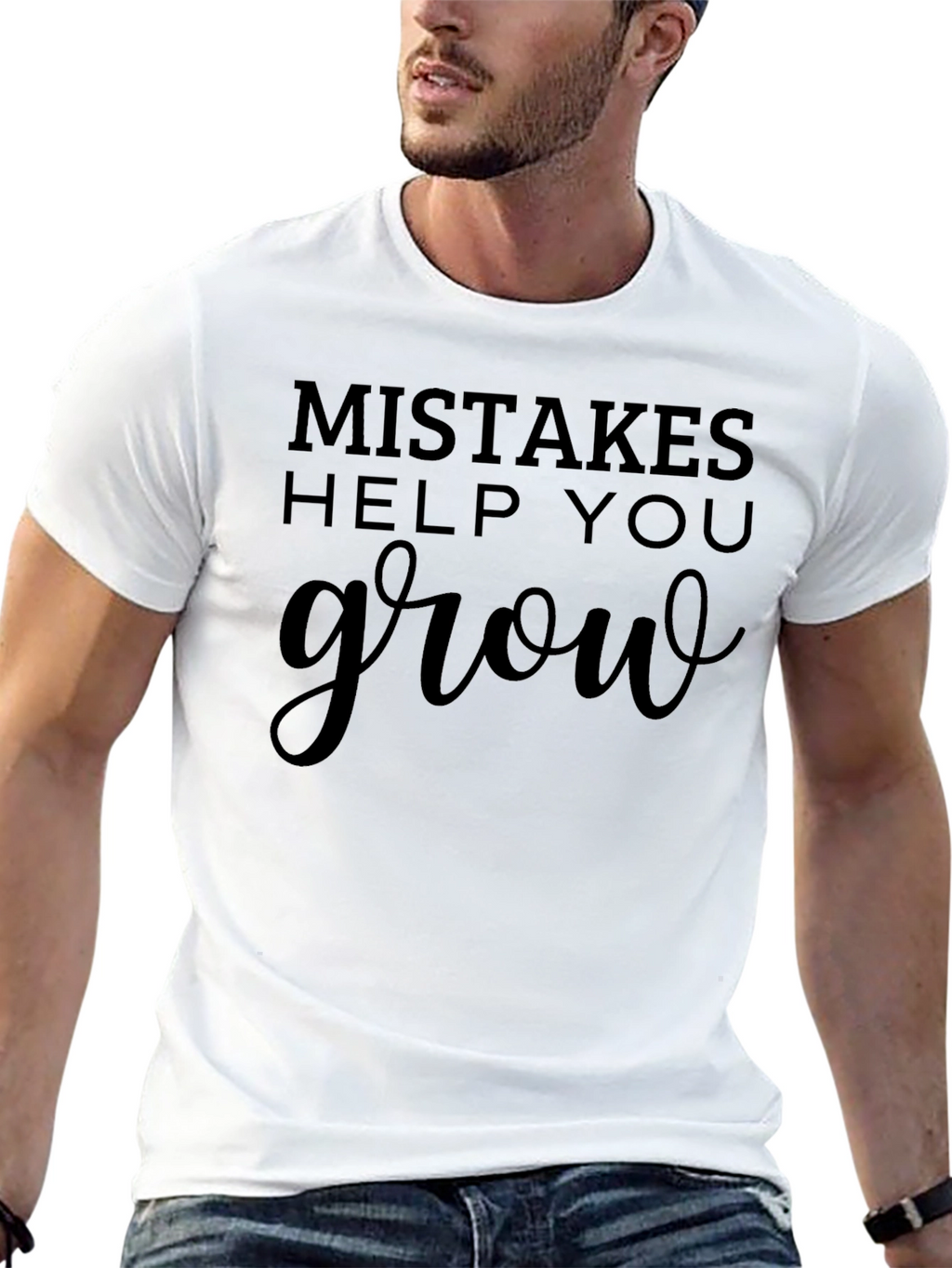 Mistakes Help You Grow Graphic T-Shirt