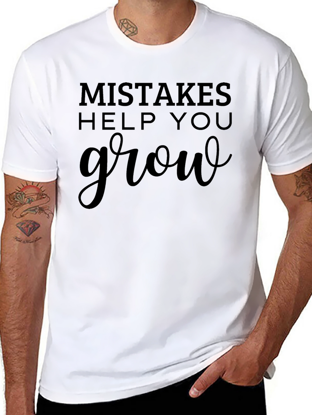 Mistakes Help You Grow Graphic T-Shirt