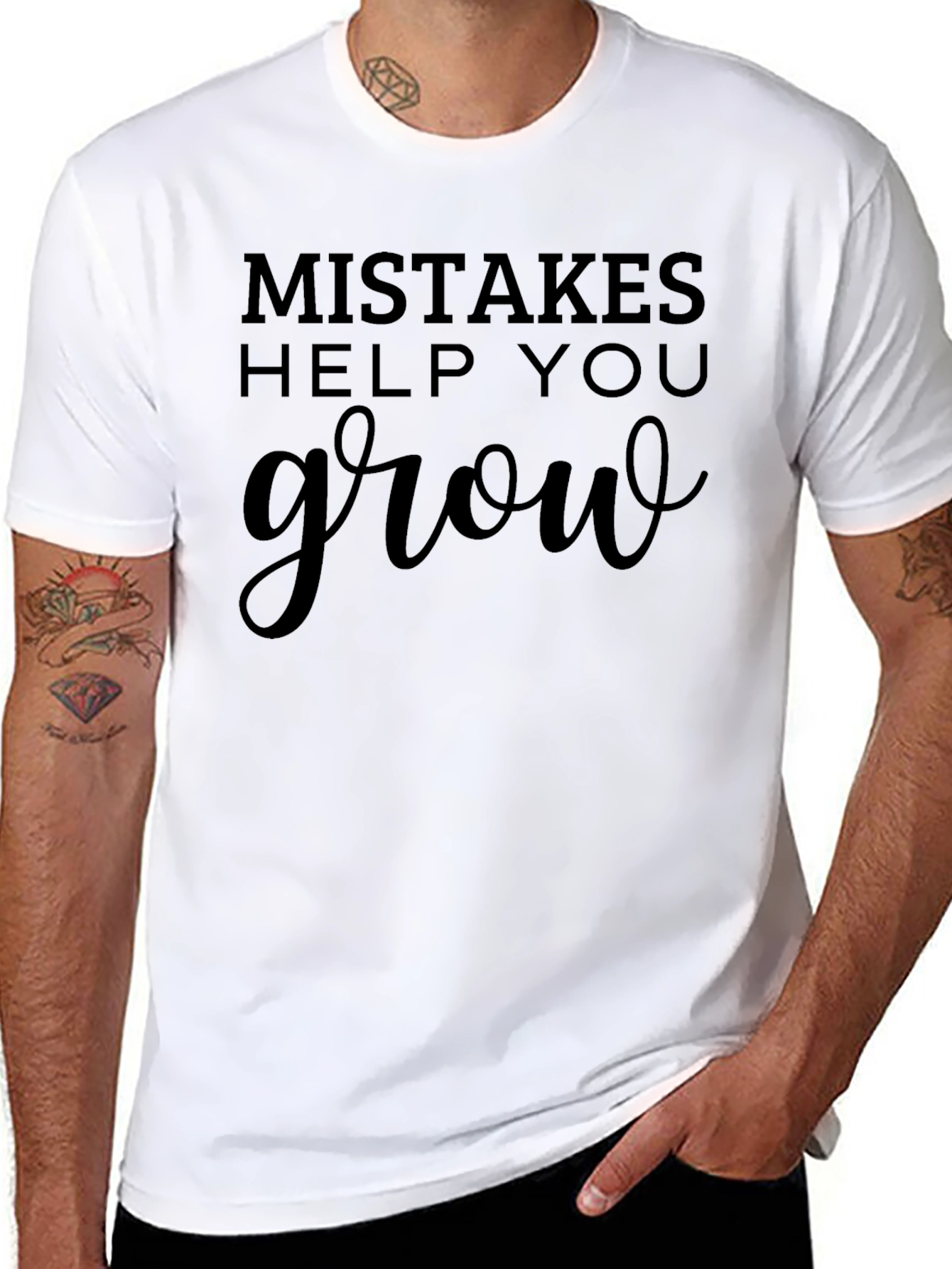 Mistakes Help You Grow Graphic T-Shirt
