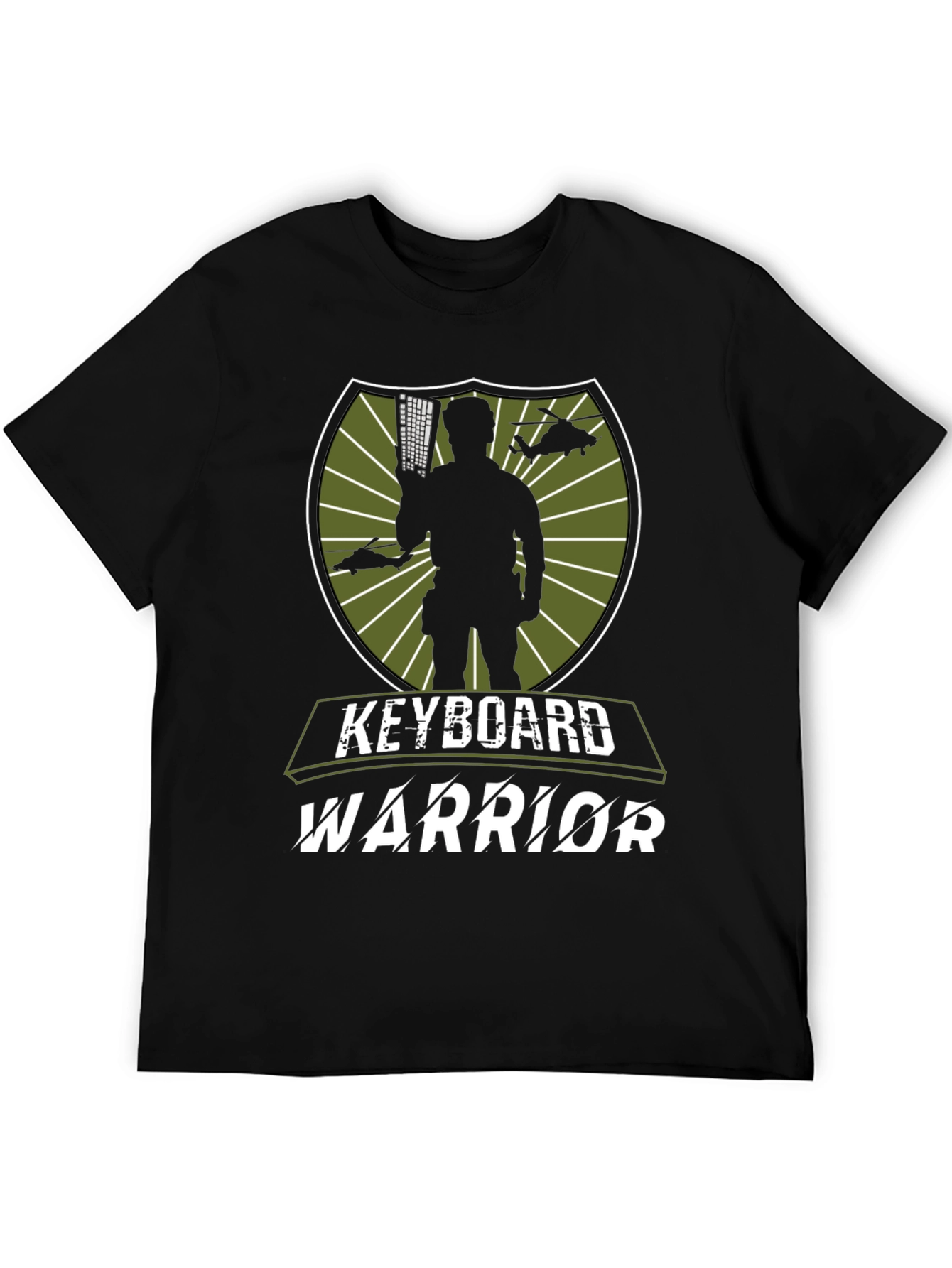 Keyboard Warrior T-Shirt: Gaming & Coding Apparel
