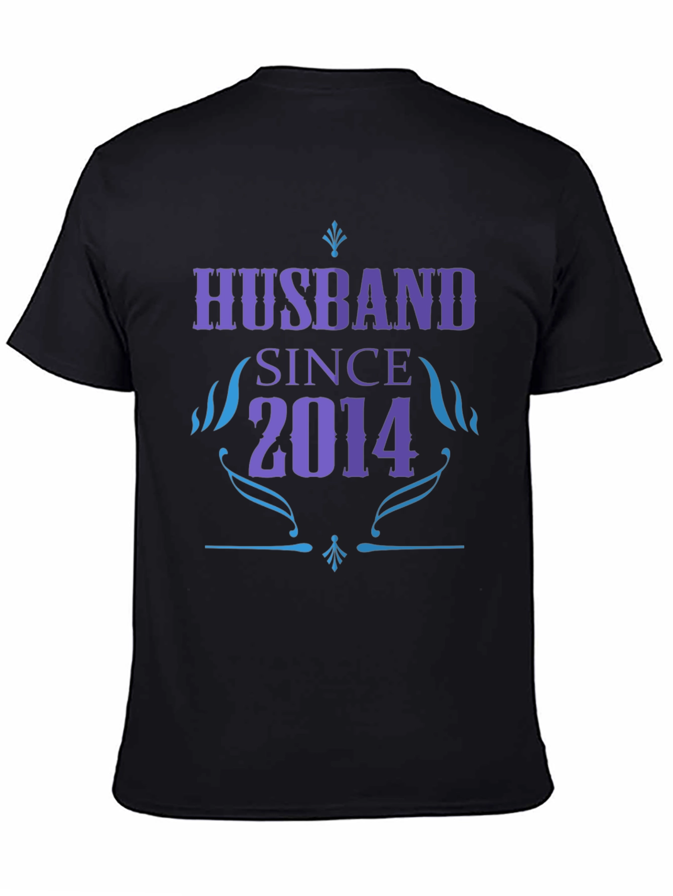 Husband Since 2014 Graphic T-Shirt - Anniversary Gift