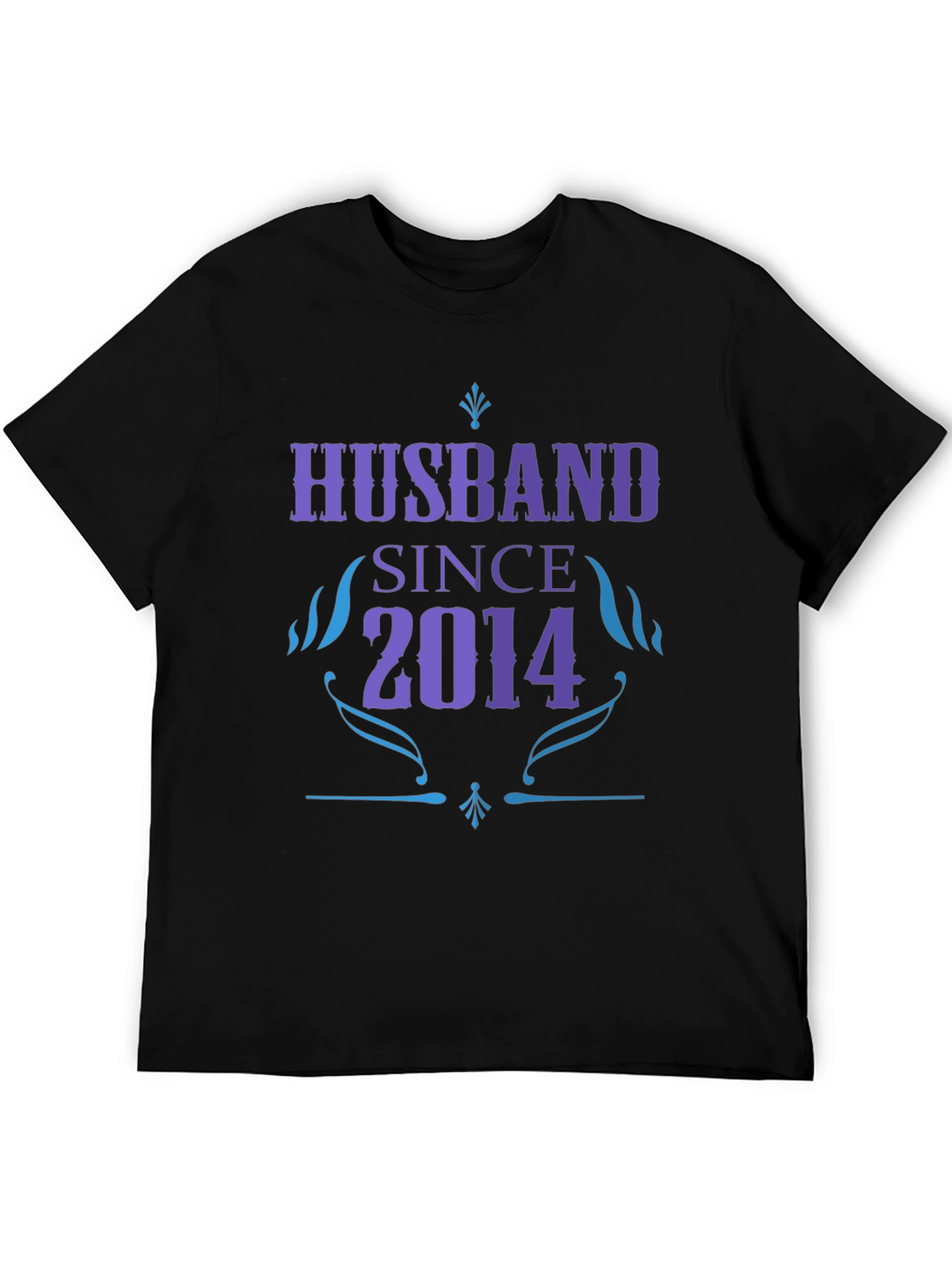Husband Since 2014 Graphic T-Shirt - Anniversary Gift