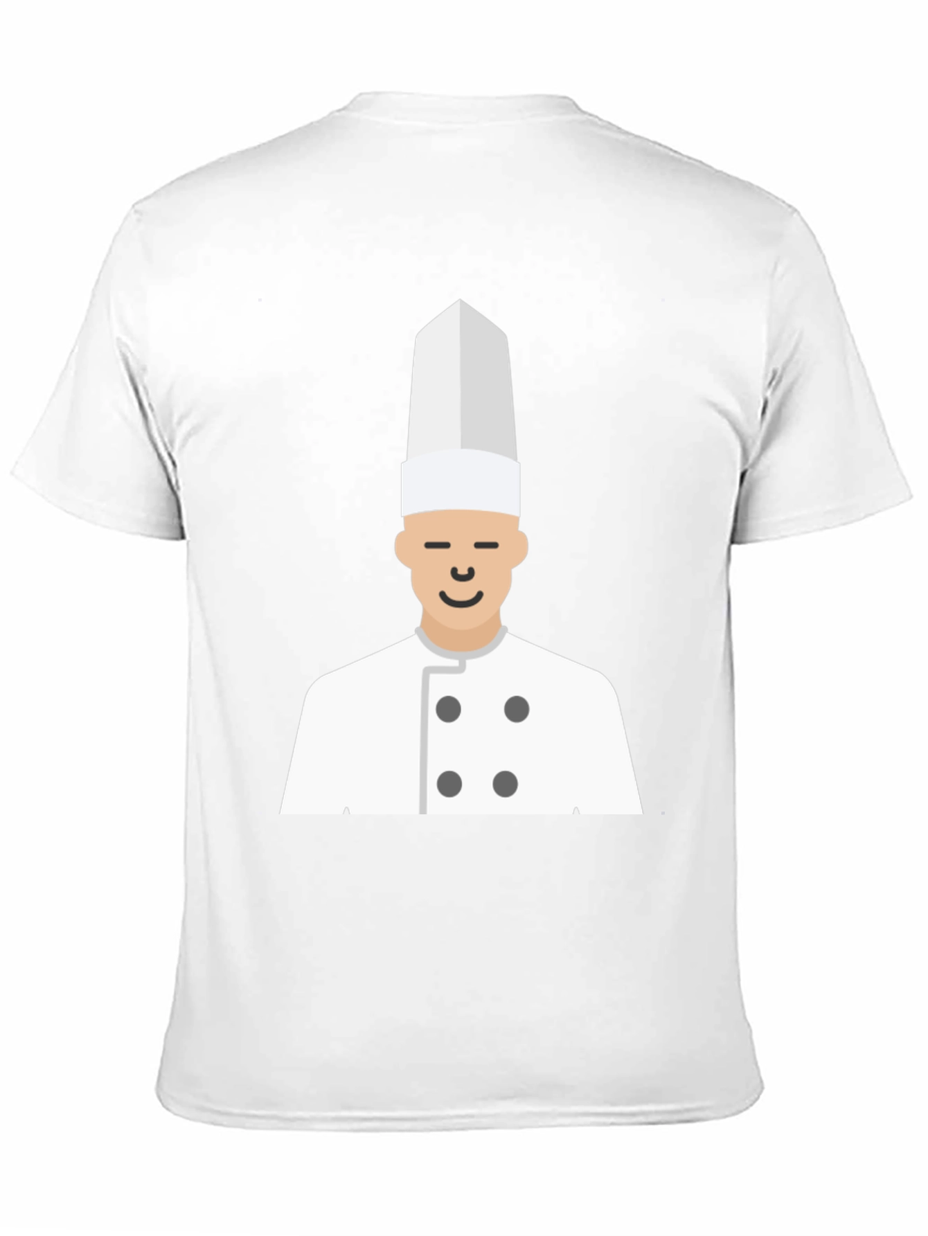 Chef T-Shirt - Black Cotton Culinary Design