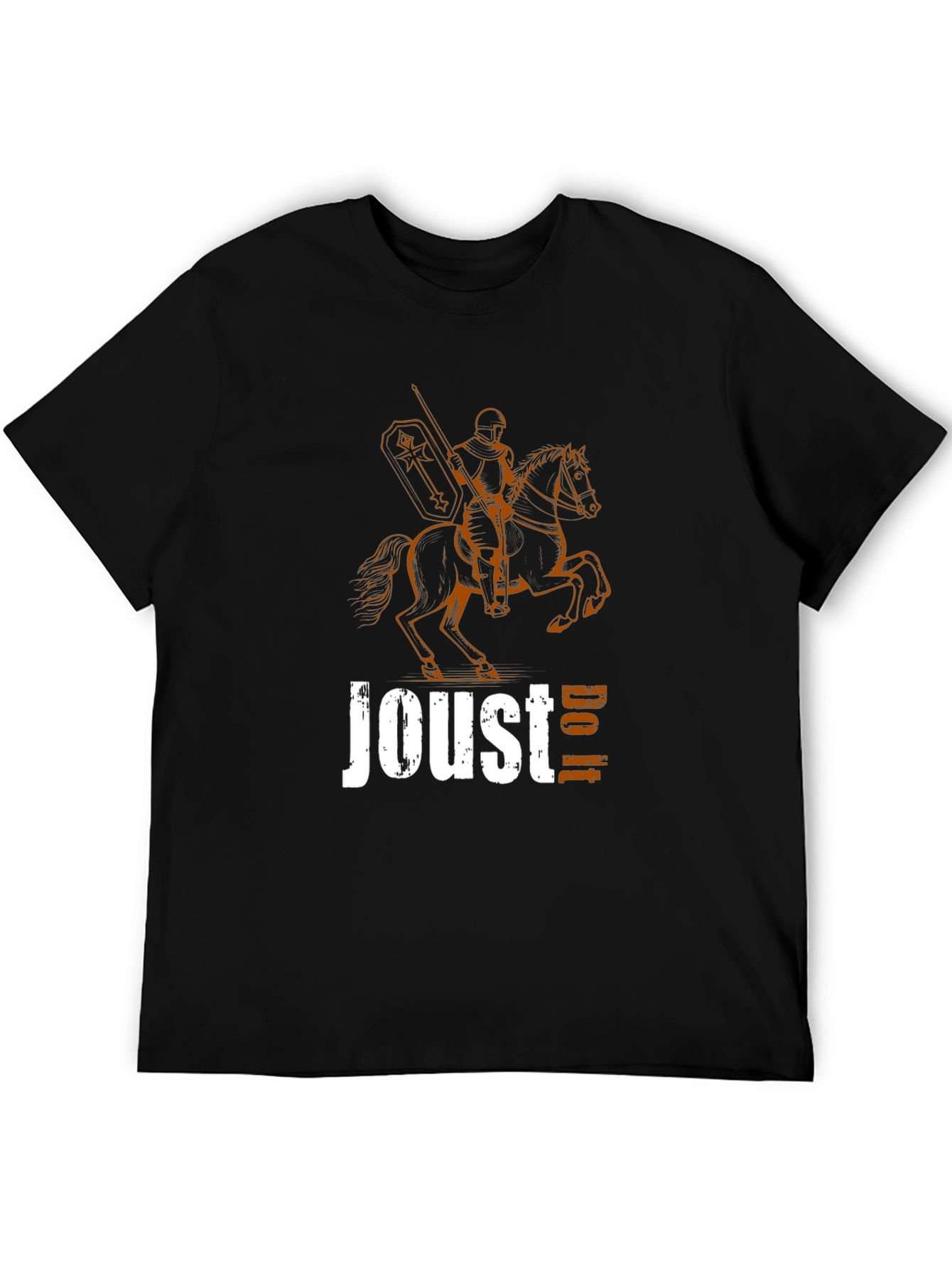 Jousting Knight T-Shirt - Vintage Graphic Tee