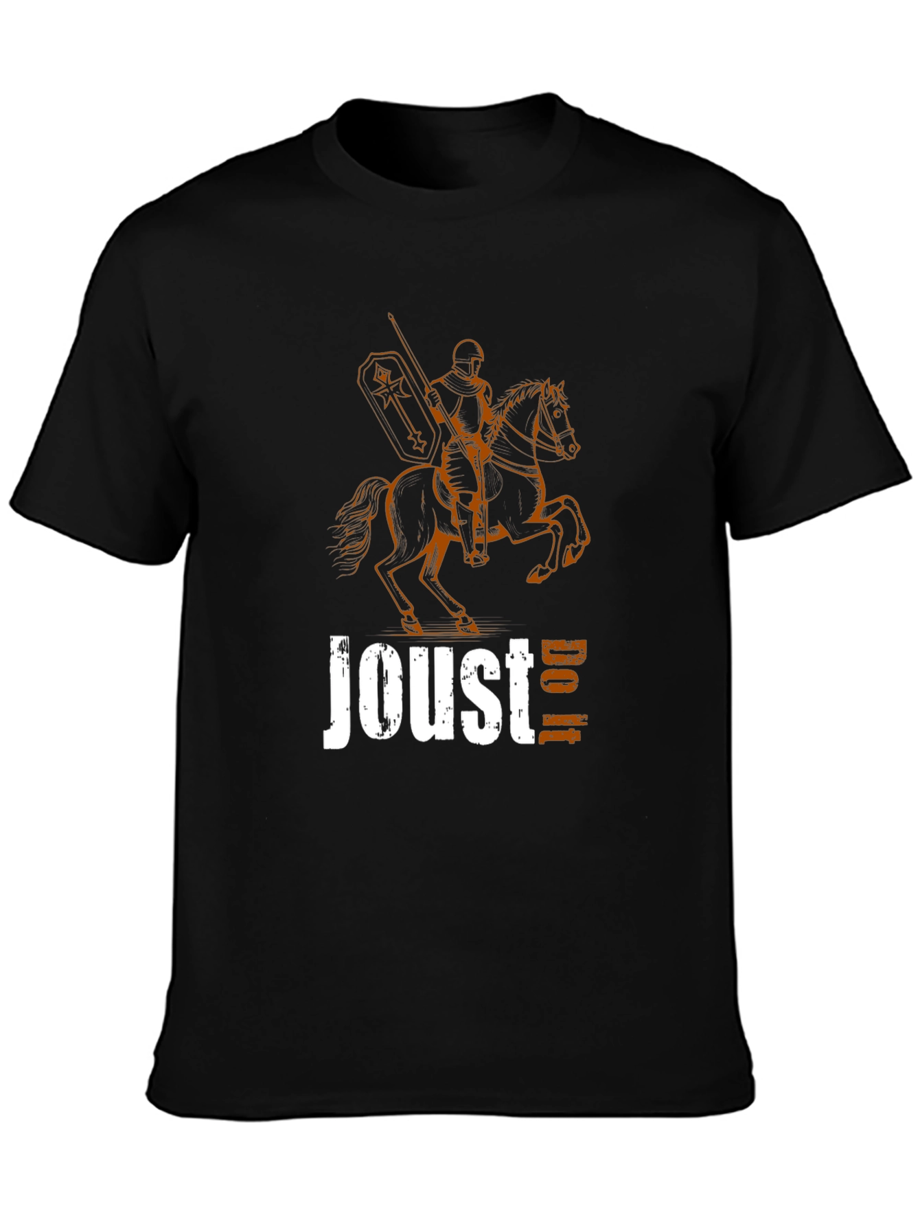 Jousting Knight T-Shirt - Vintage Graphic Tee