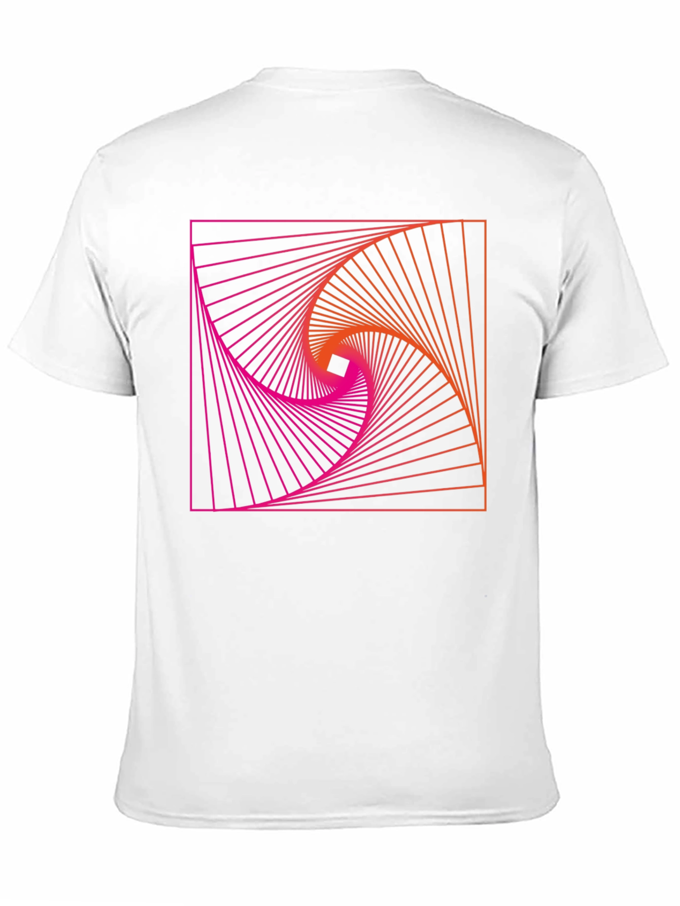 Geometric Square Graphic Tee