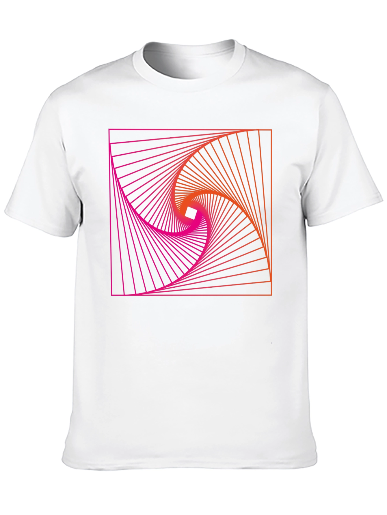 Geometric Square Graphic Tee