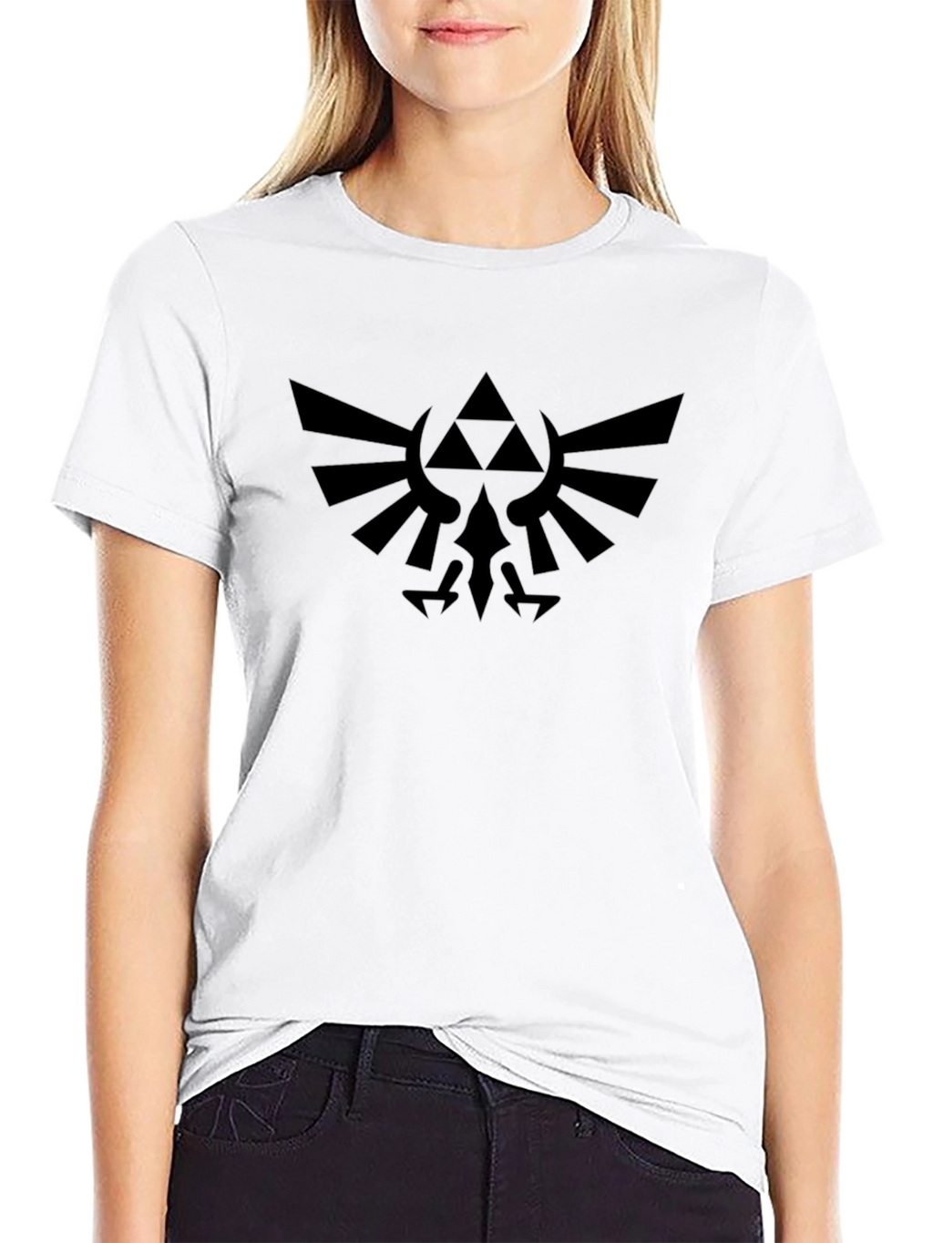 Legend of Zelda Triforce Black T-Shirt