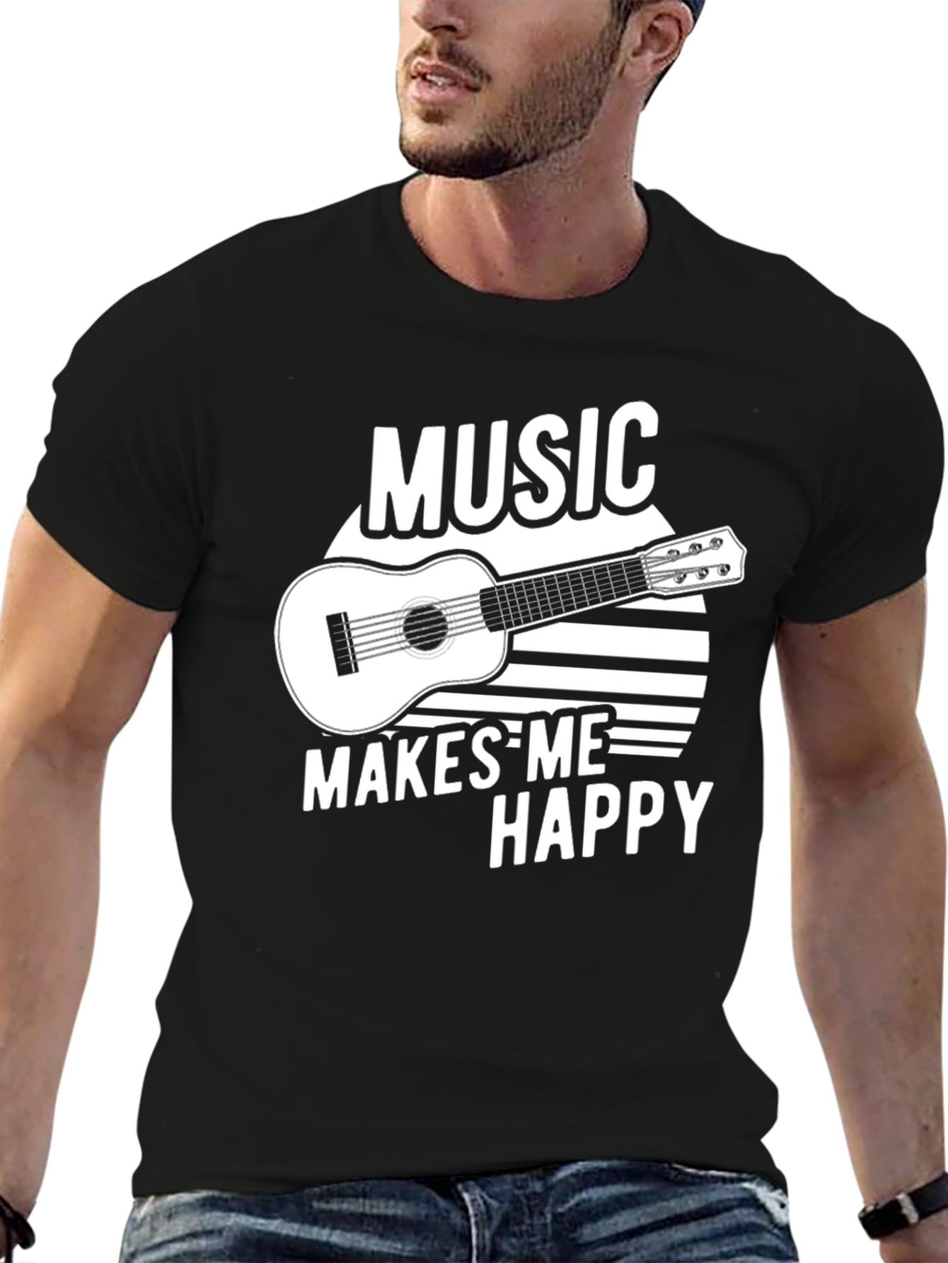 Music Makes Me Happy T-Shirt
