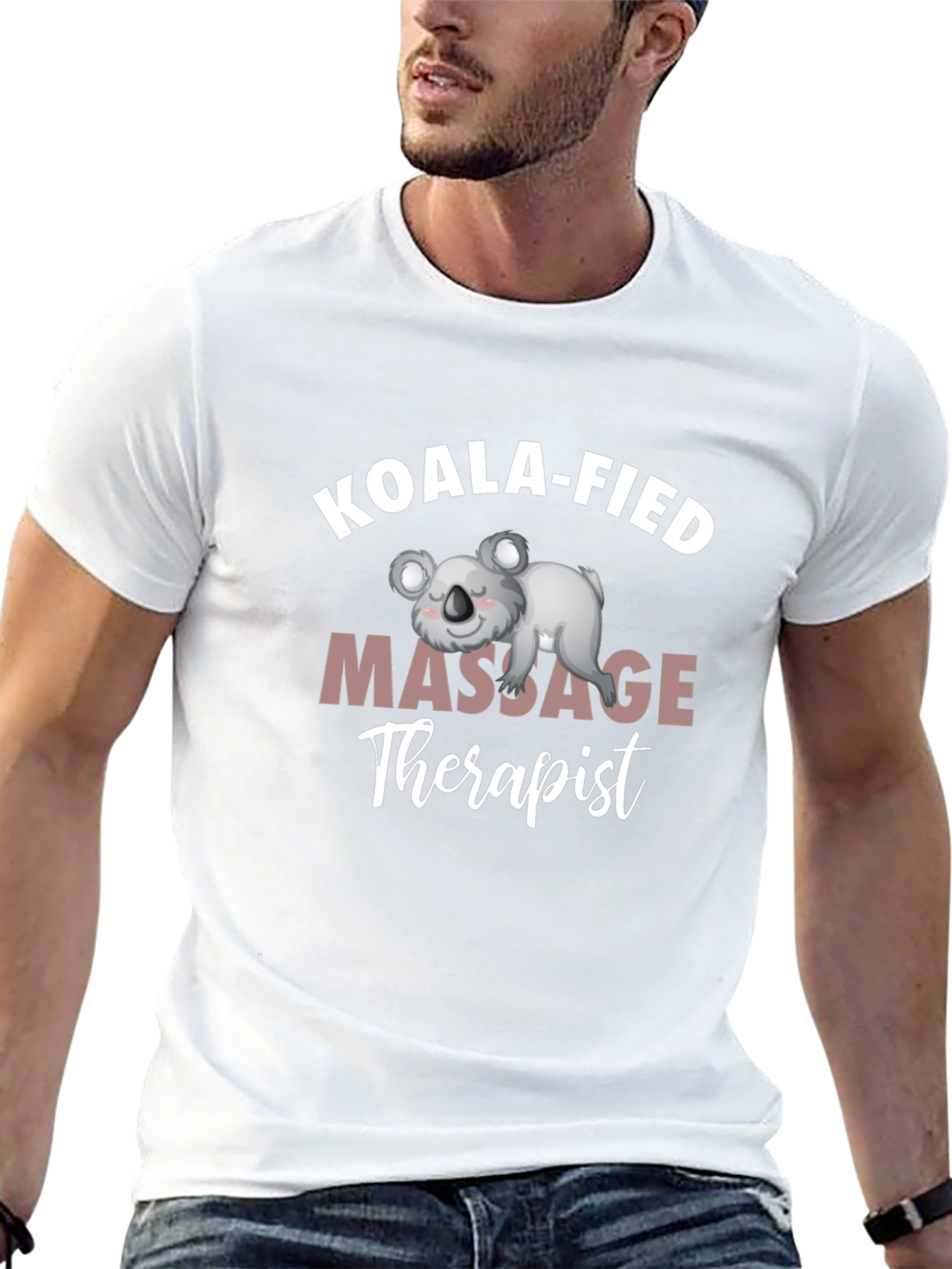 Koala-fied Massage Therapist Graphic Tee