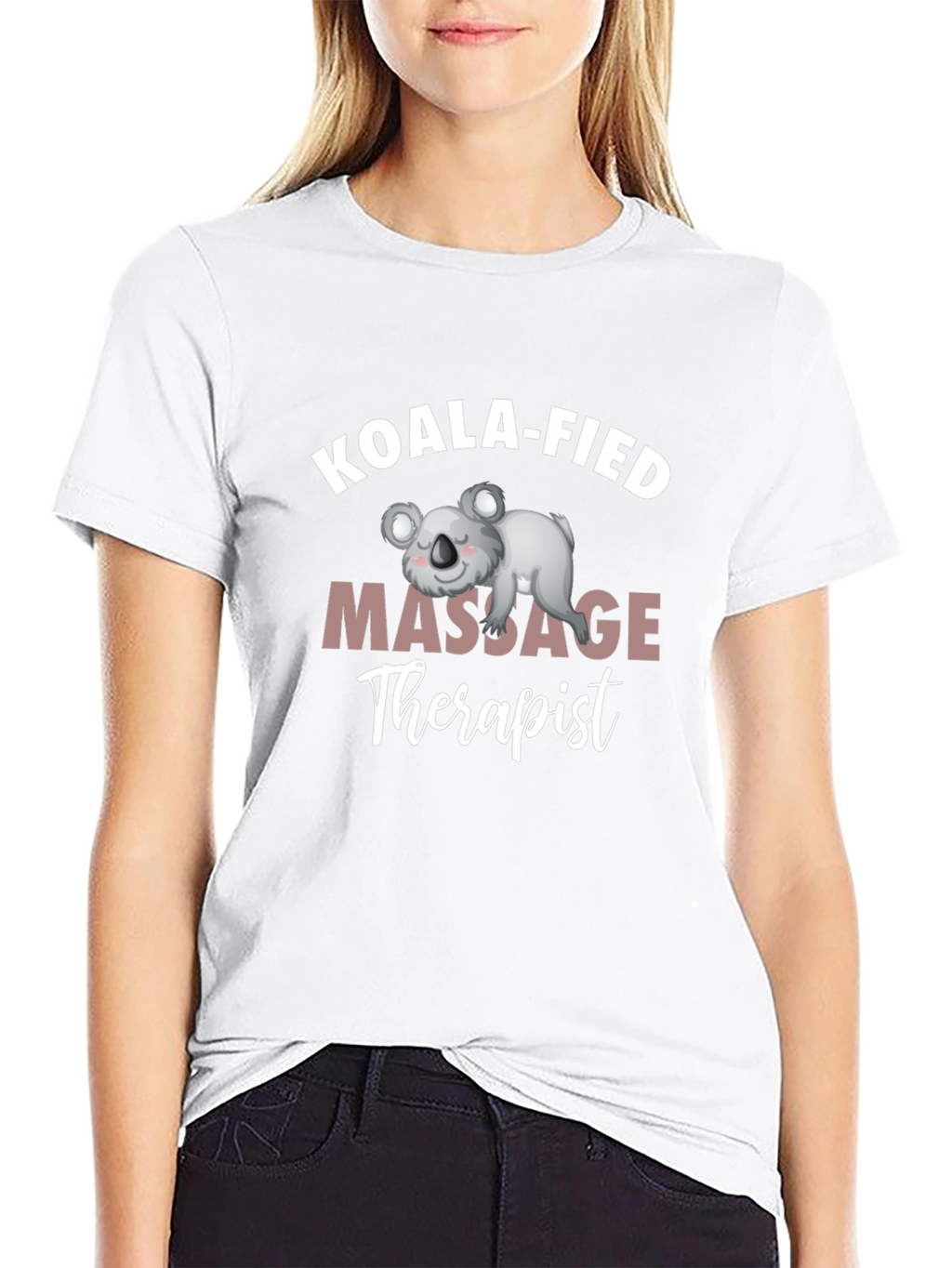 Koala-fied Massage Therapist Graphic Tee