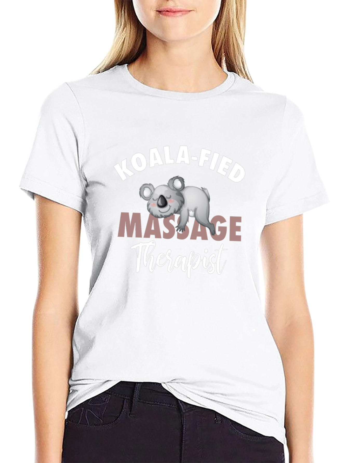 Koala-fied Massage Therapist Graphic Tee