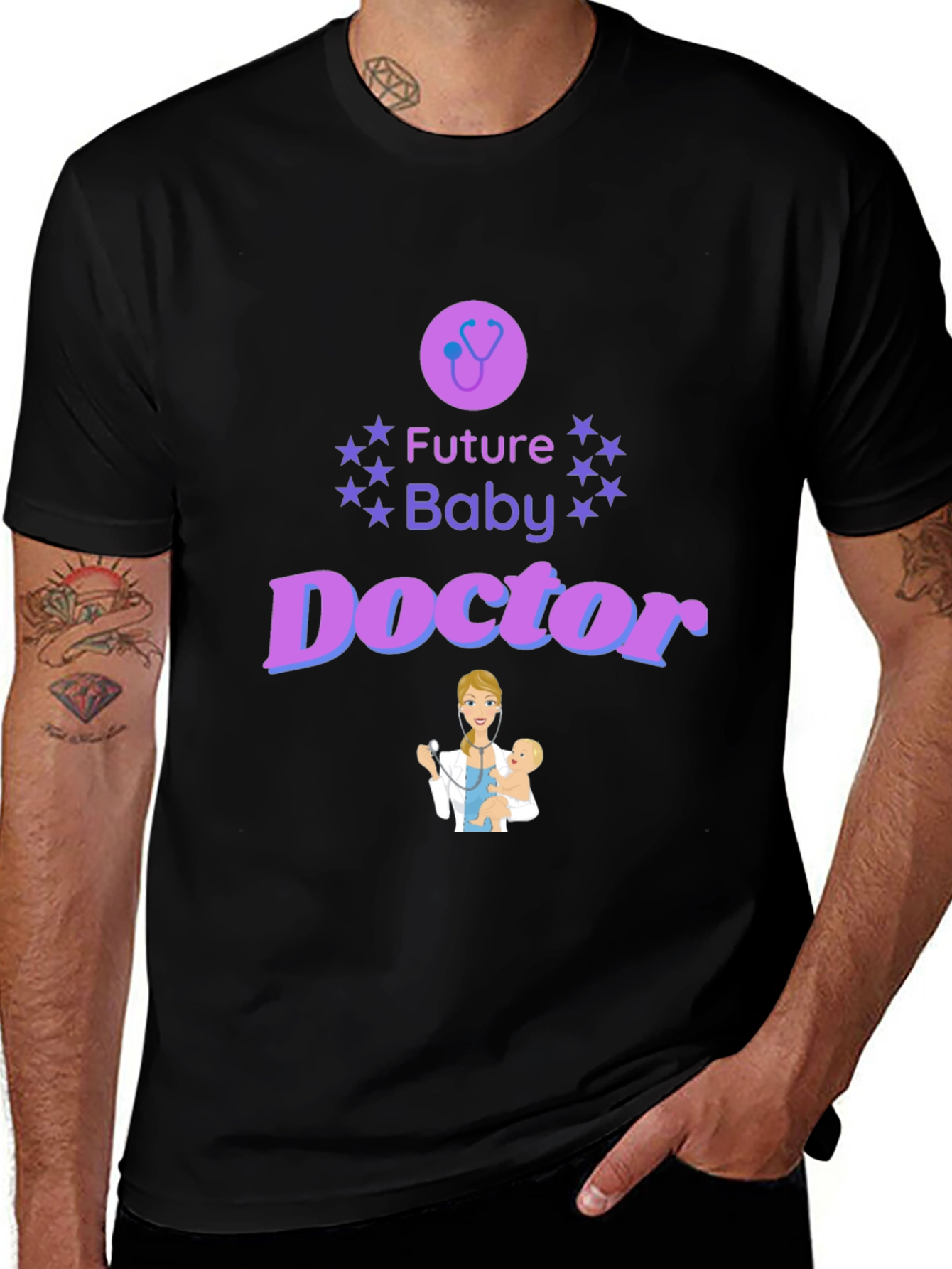 Future Baby Doctor T-Shirt - Cute Medical Tee